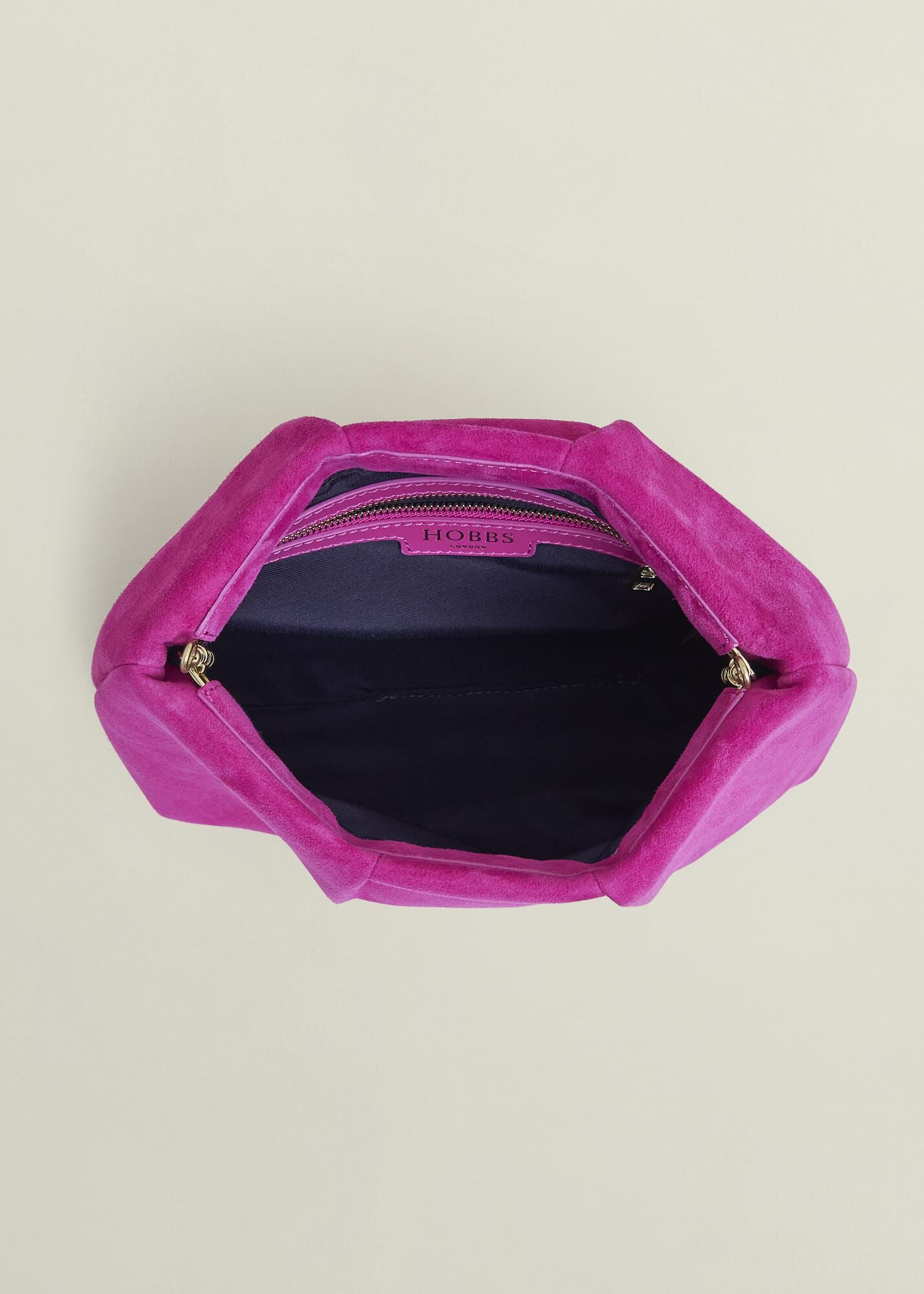 Clifton Suede Clutch