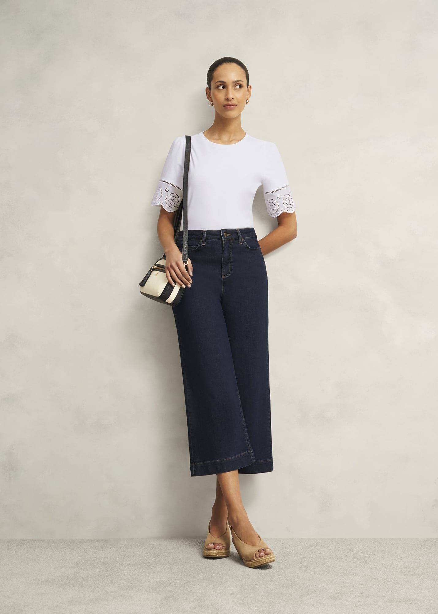Sandra Cotton Broderie Top
