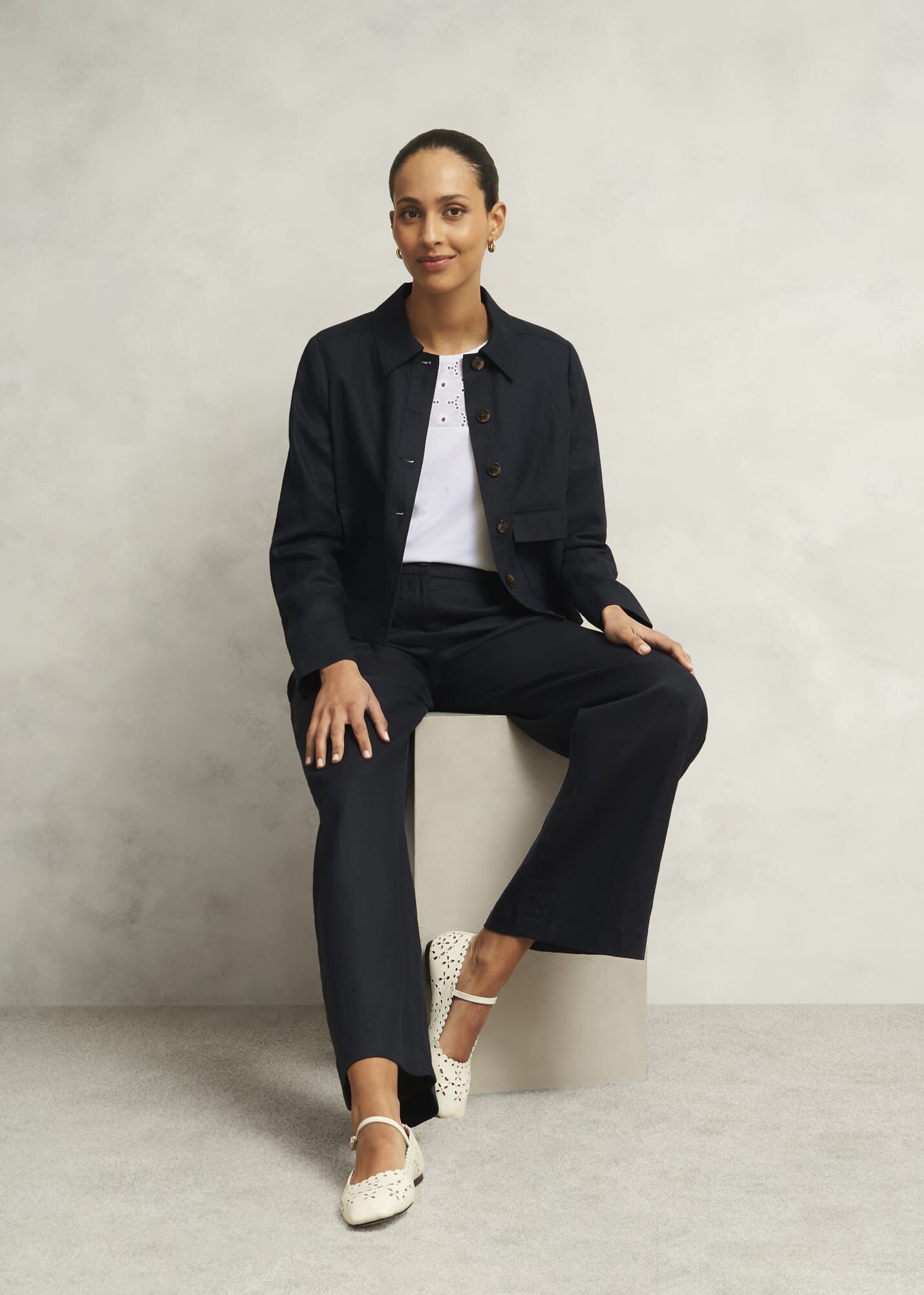 Thea Broderie Top