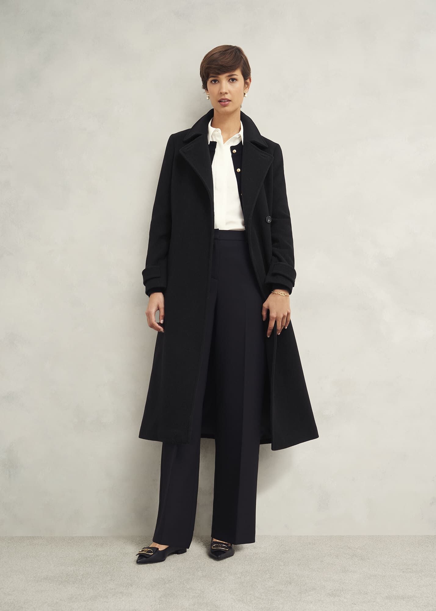 Yasmina Wool Blend Coat
