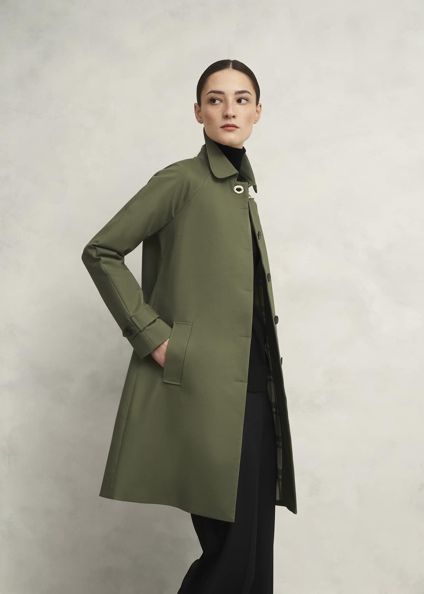 Vivienne Shower Resistant Trench Coat