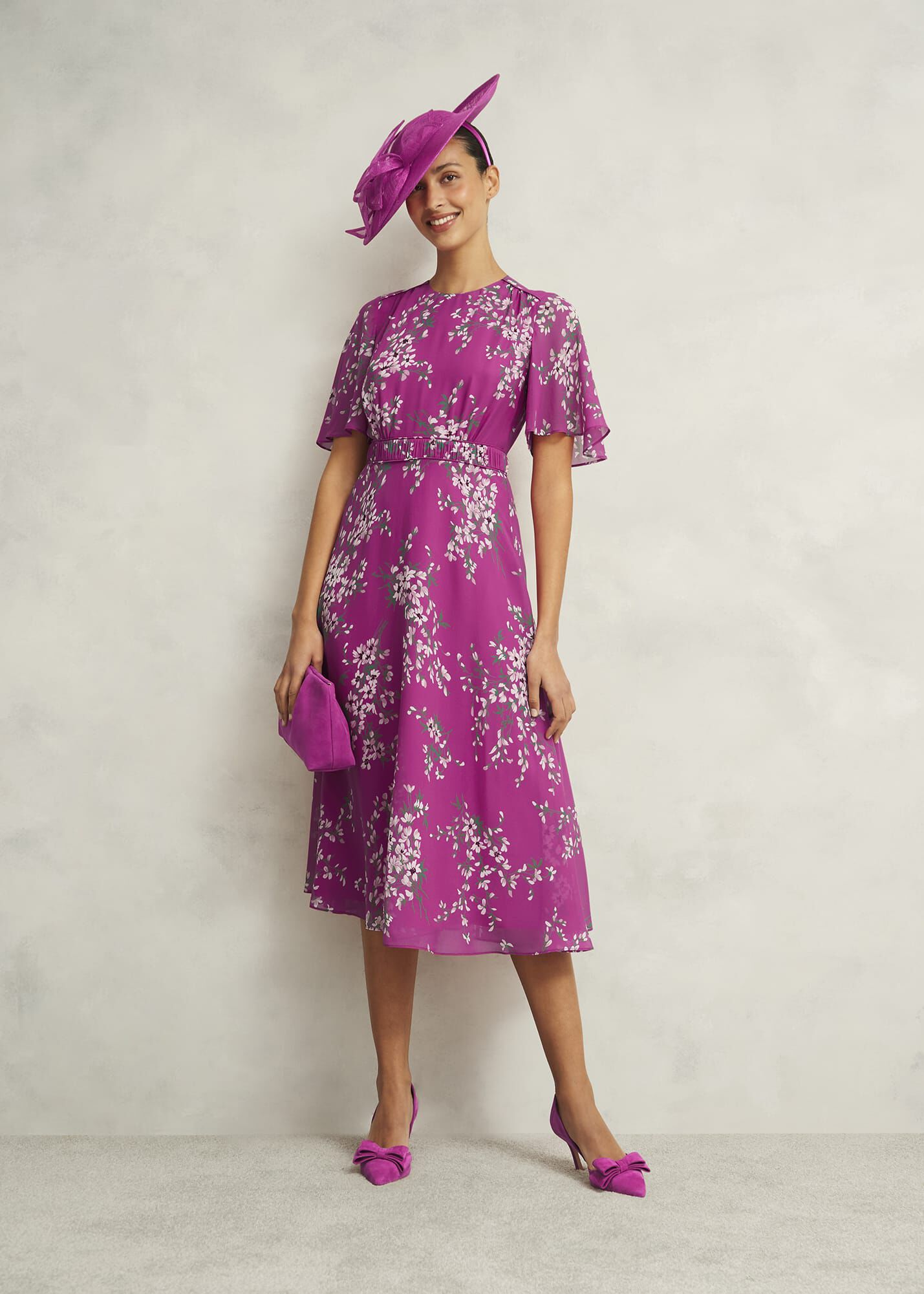 Petite Bronwyn Silk Dress