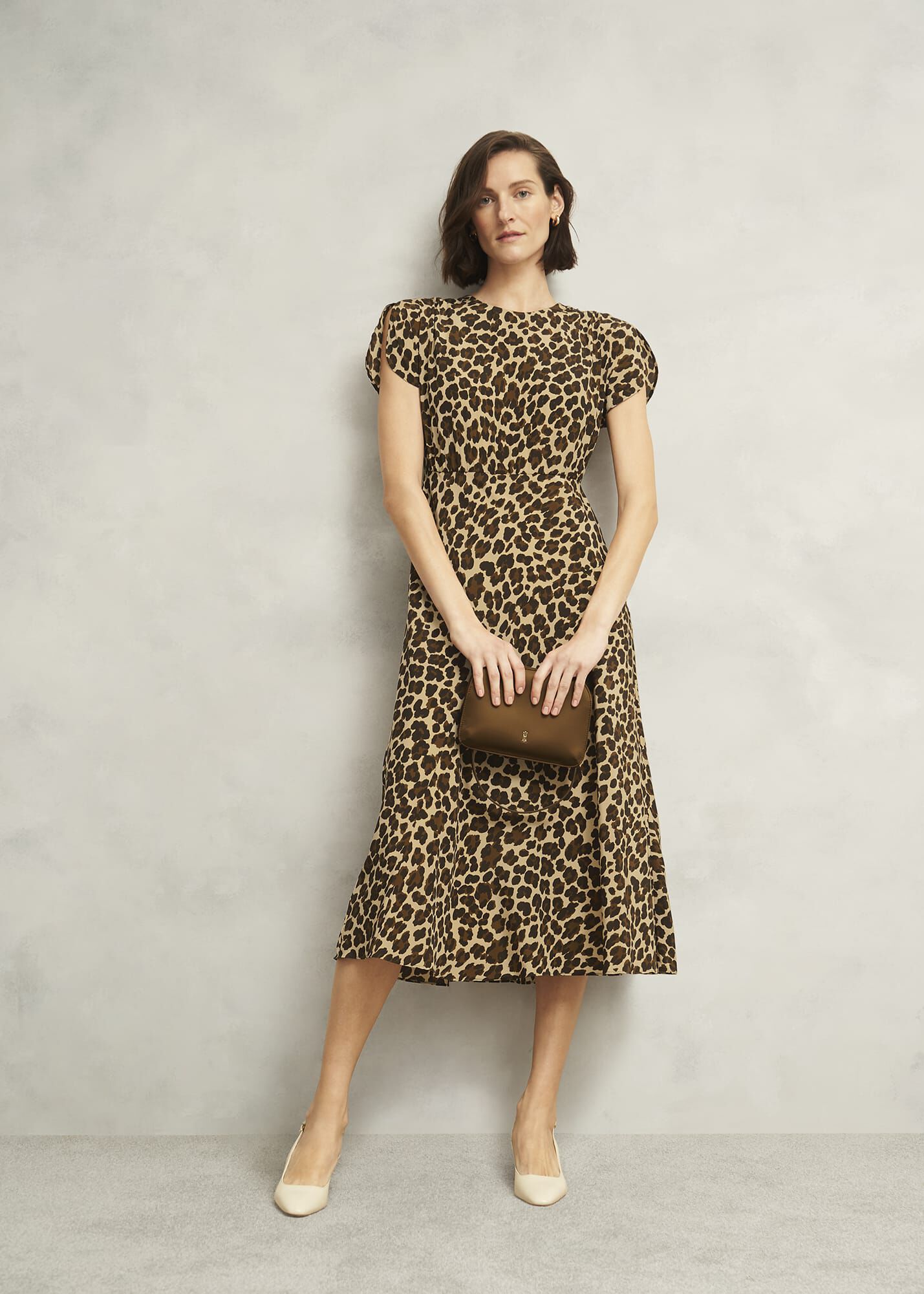 Hampton Leopard Silk Dress