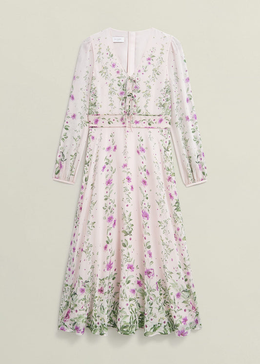 Petite Fay Silk Bow Detail Dress