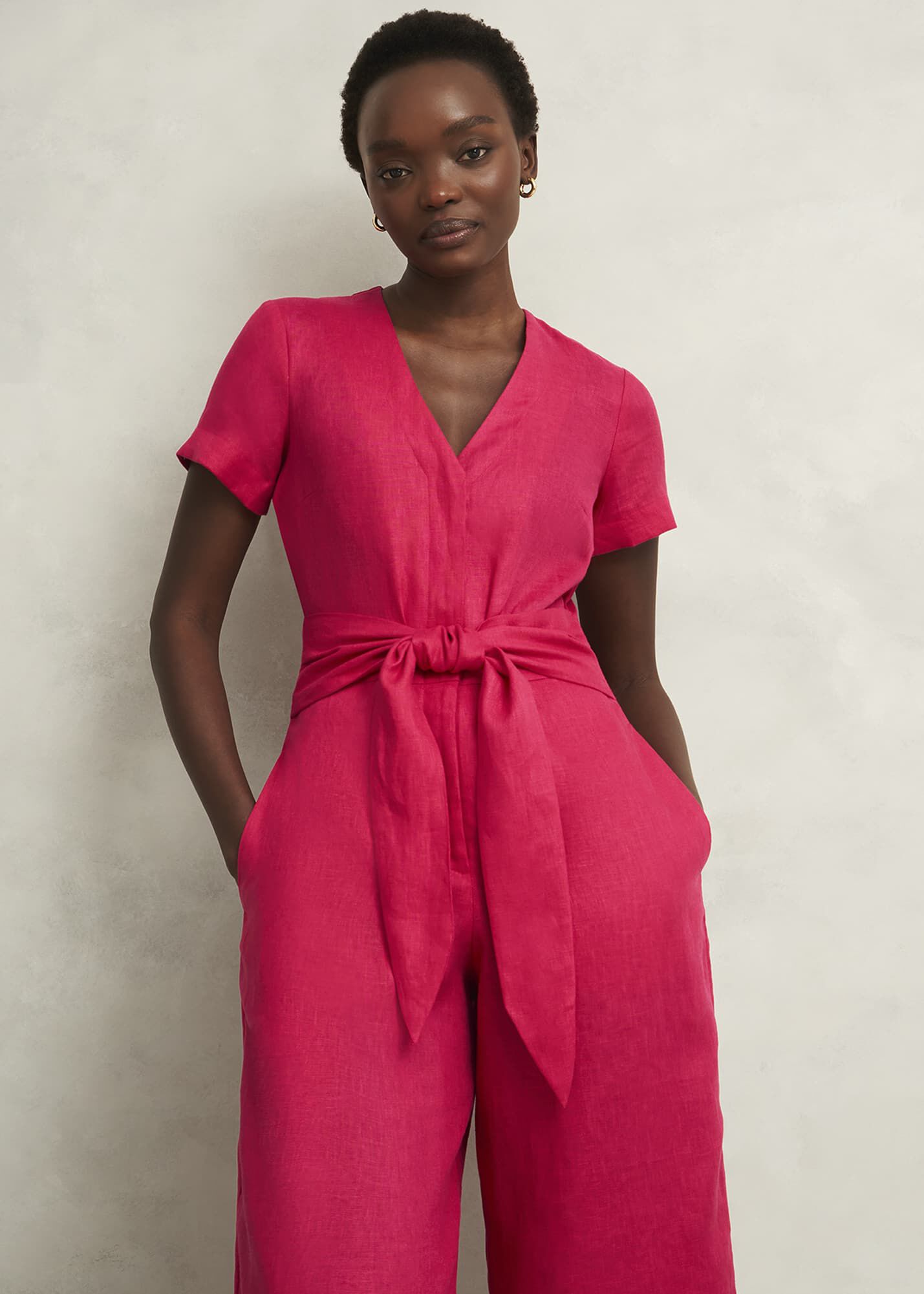 Aliya Linen Jumpsuit
