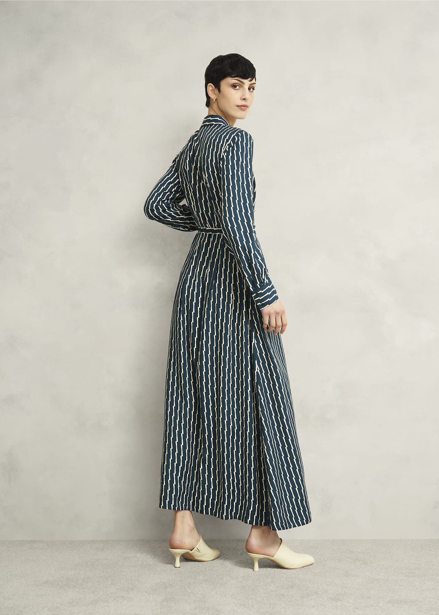 Serpentine Shirt Dress