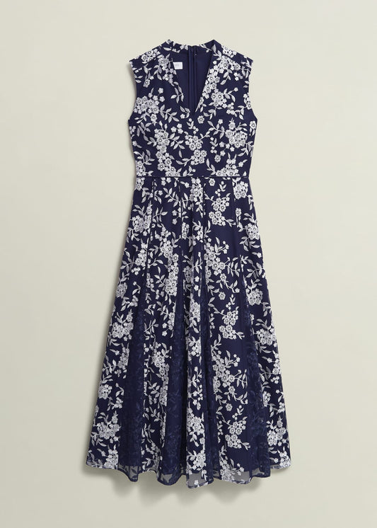 Petite Quin Embroidered Dress