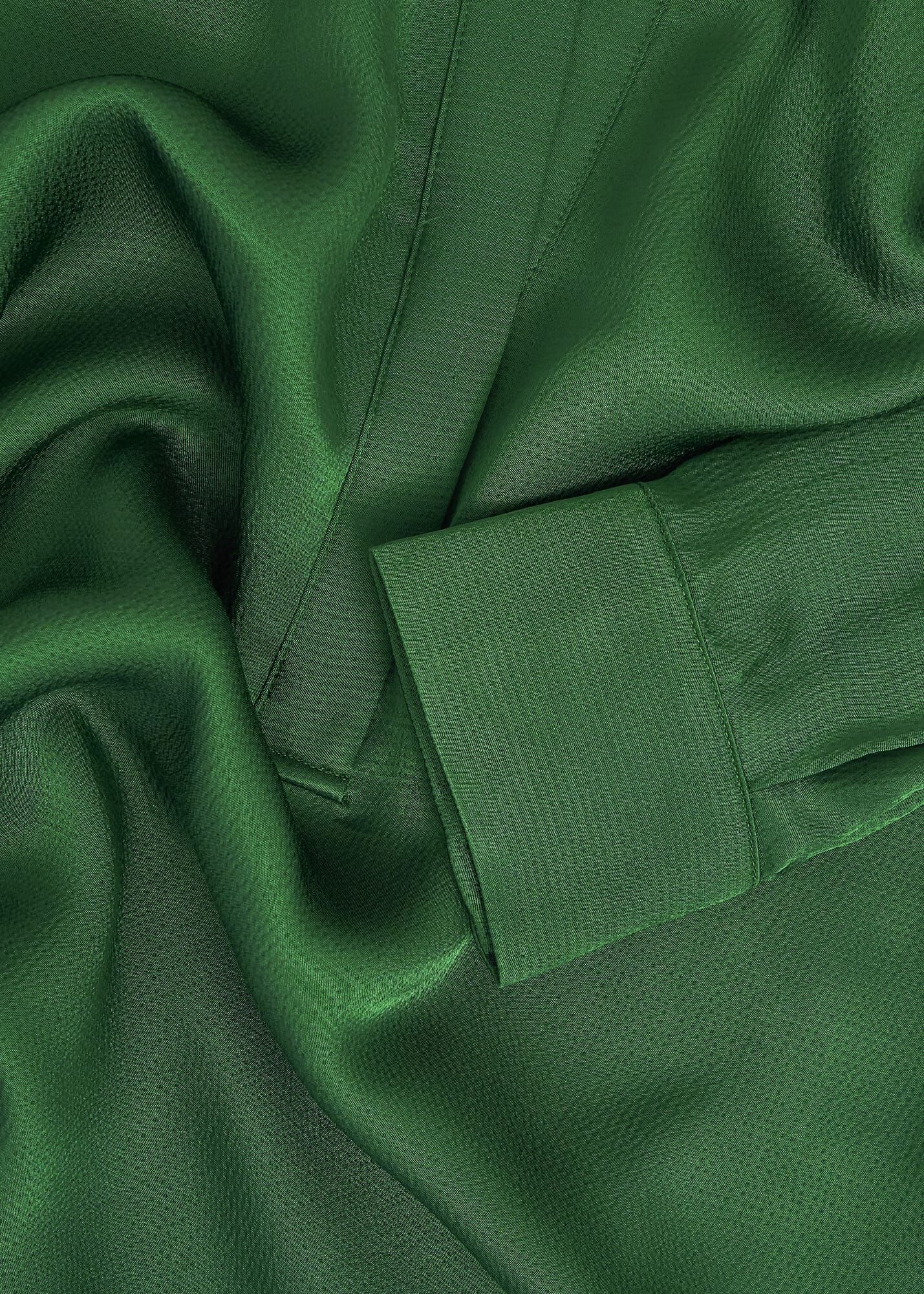 Jade Satin Blouse