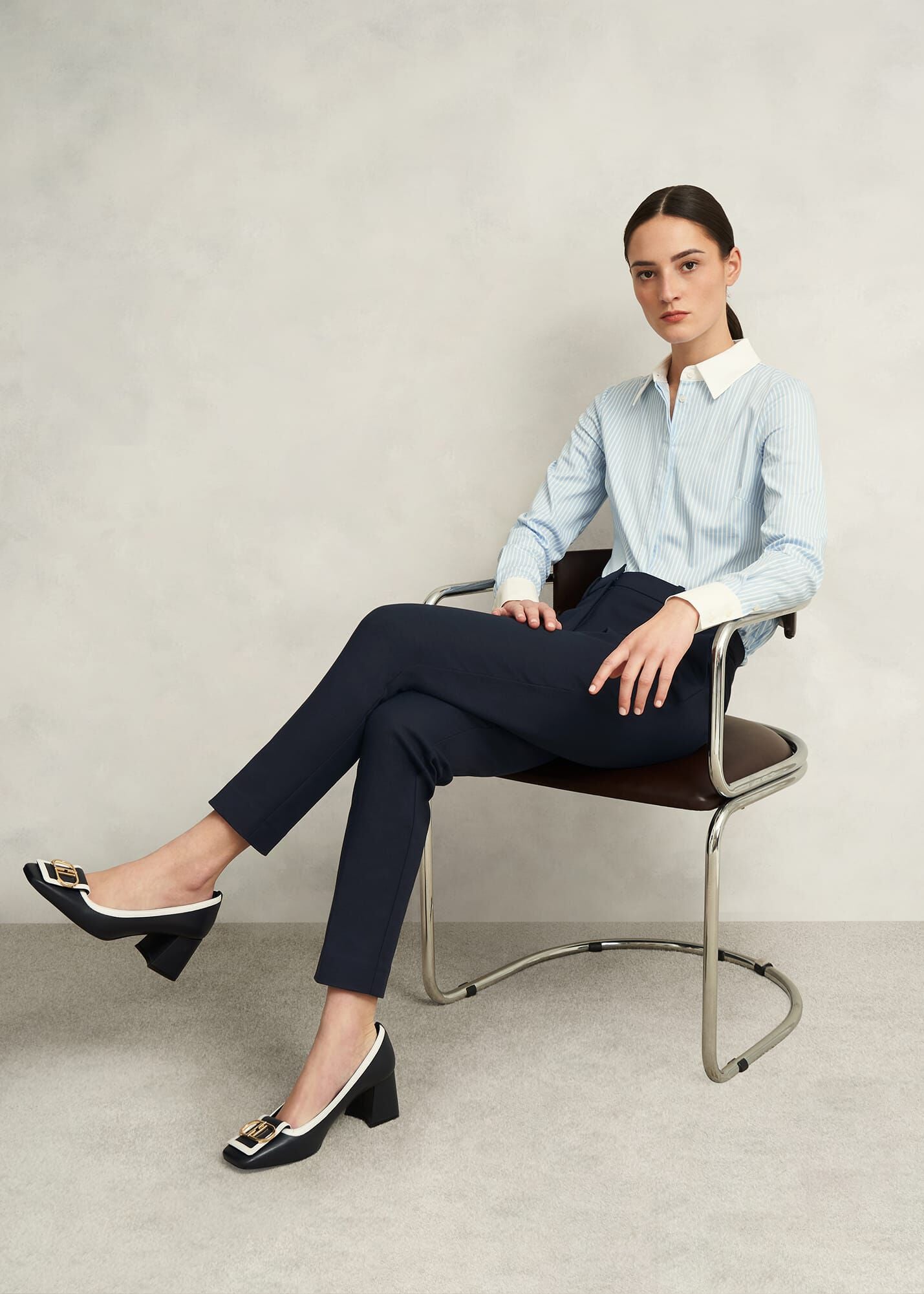 Petite Nicky Tapered Travel Trousers