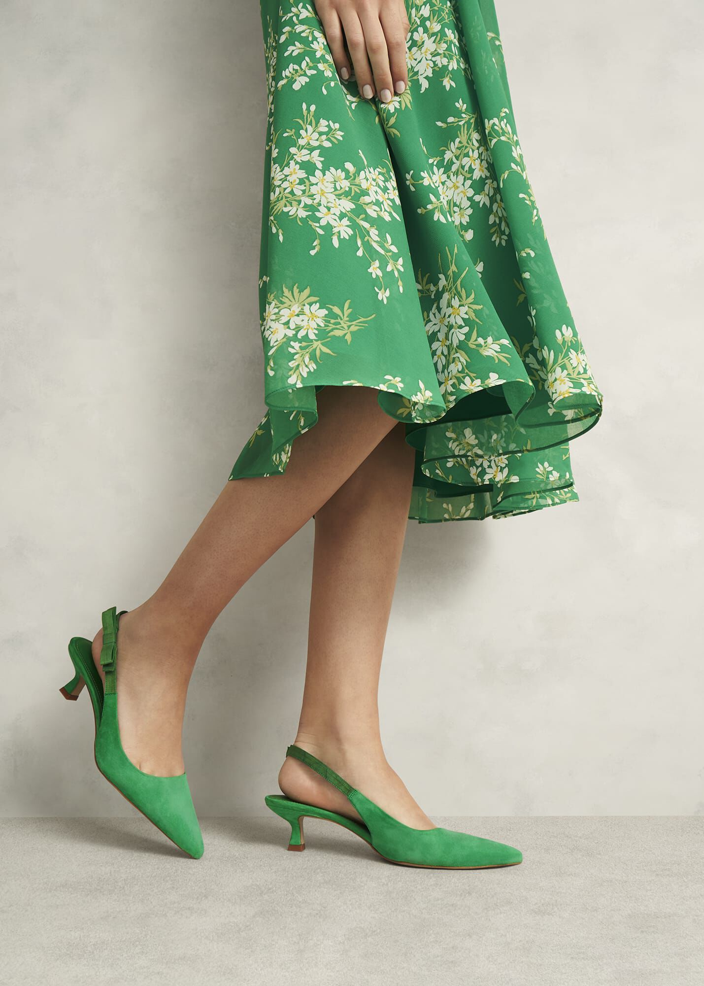 Safia Suede Slingbacks