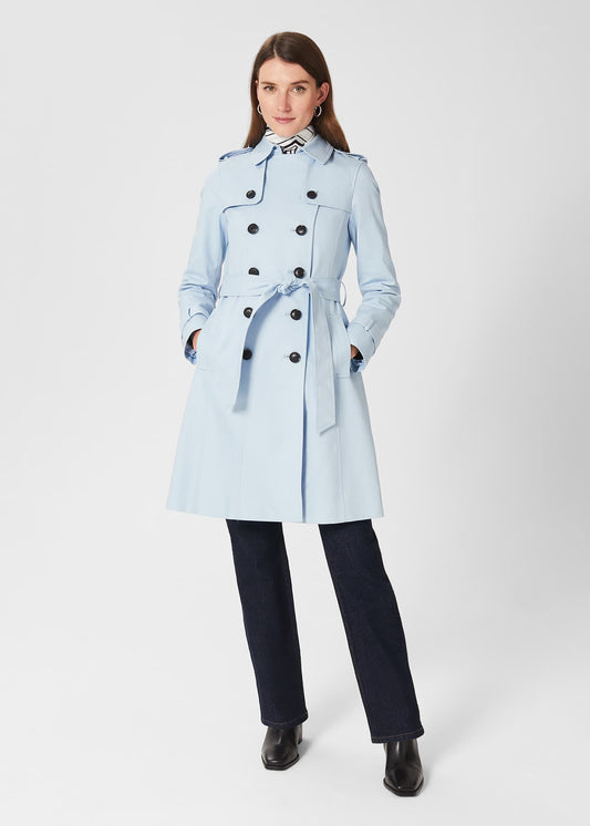 Saskia Shower Resistant Trench Coat