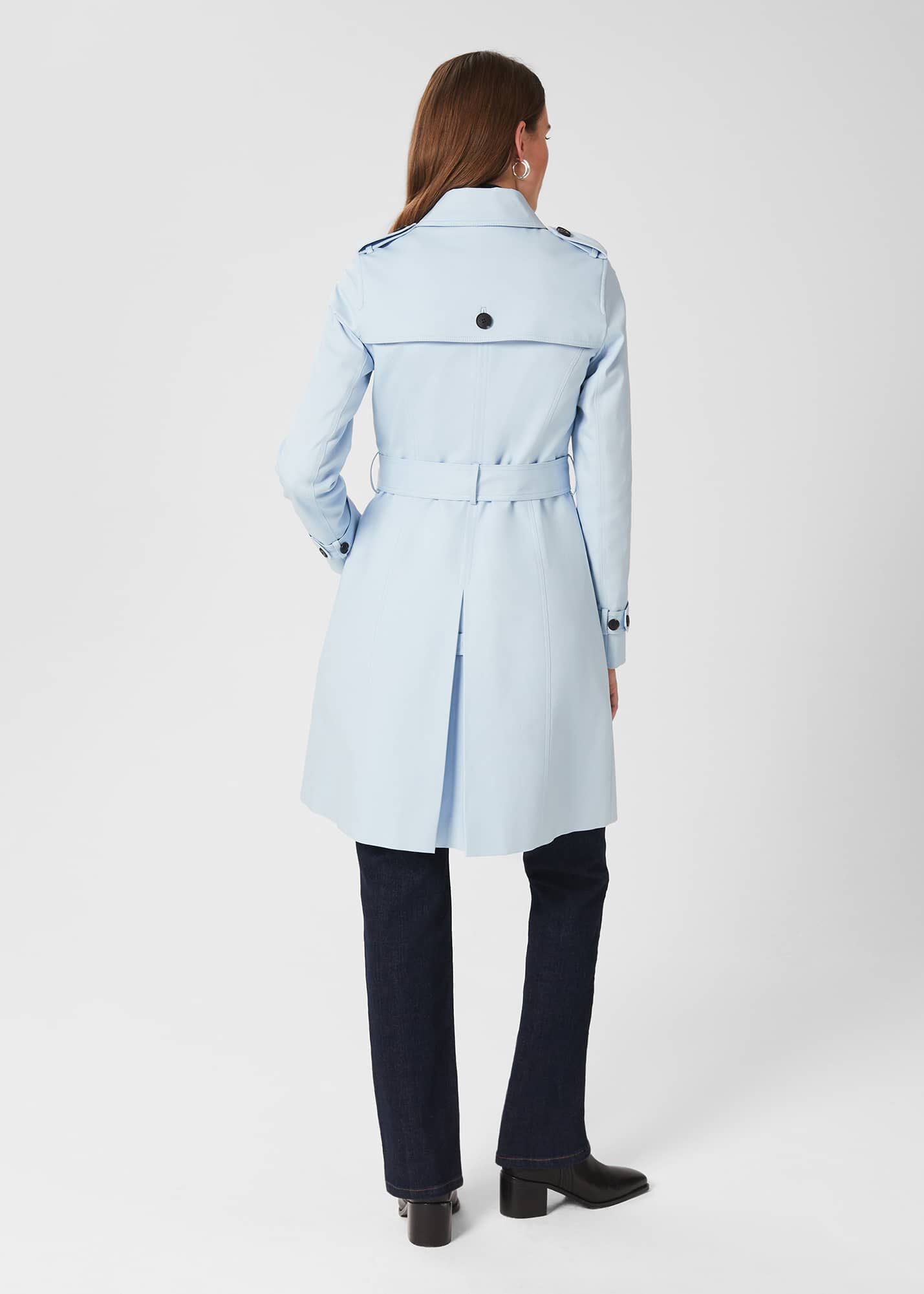 Saskia Shower Resistant Trench Coat