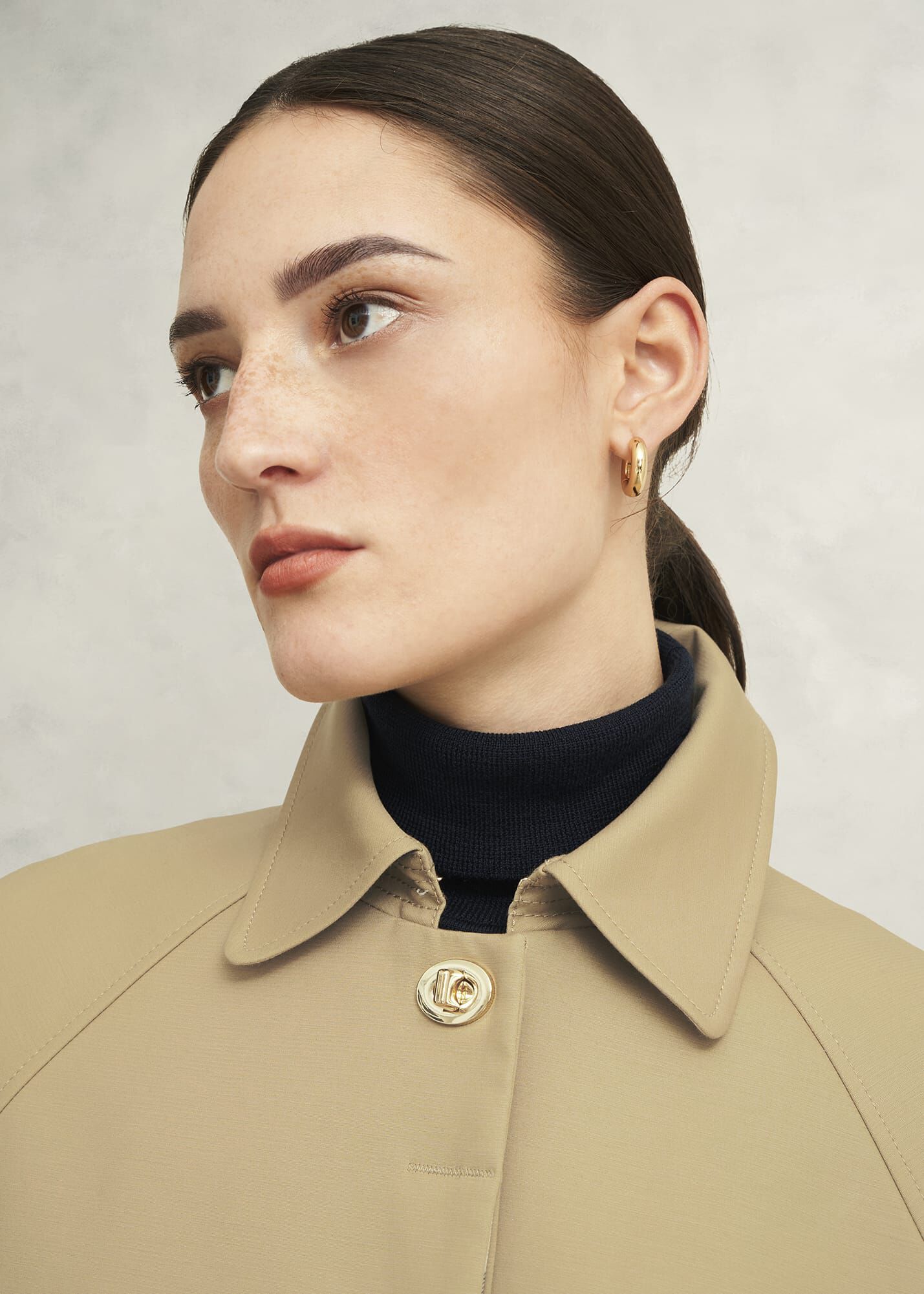 Vivienne Shower Resistant Trench Coat
