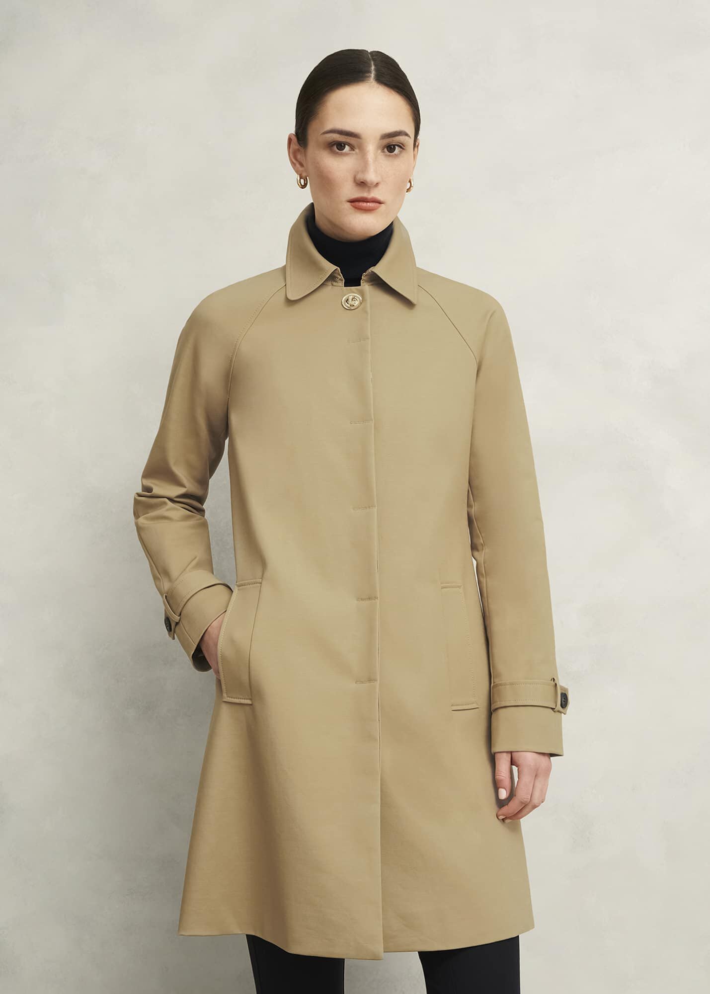 Vivienne Shower Resistant Trench Coat