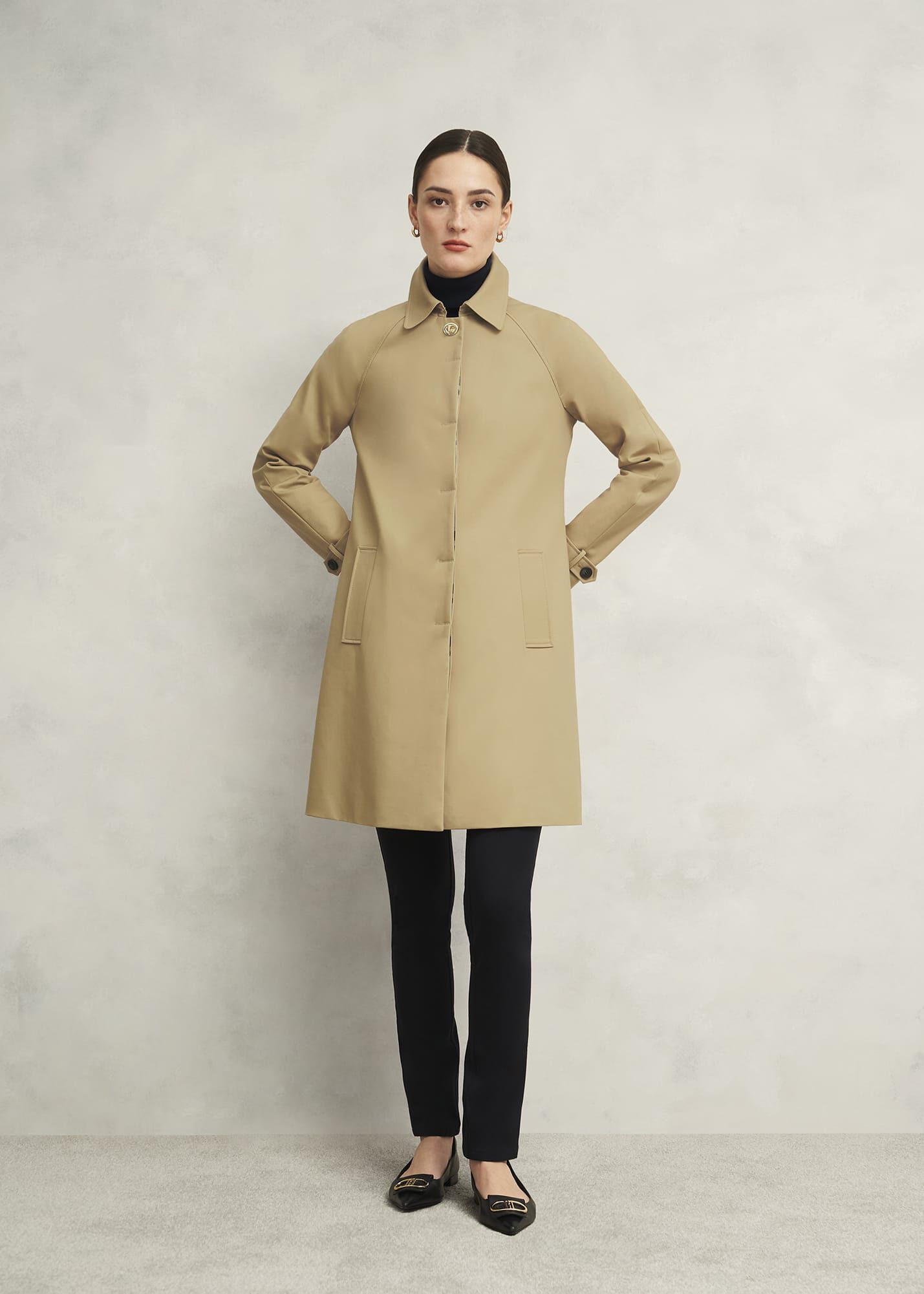 Vivienne Shower Resistant Trench Coat