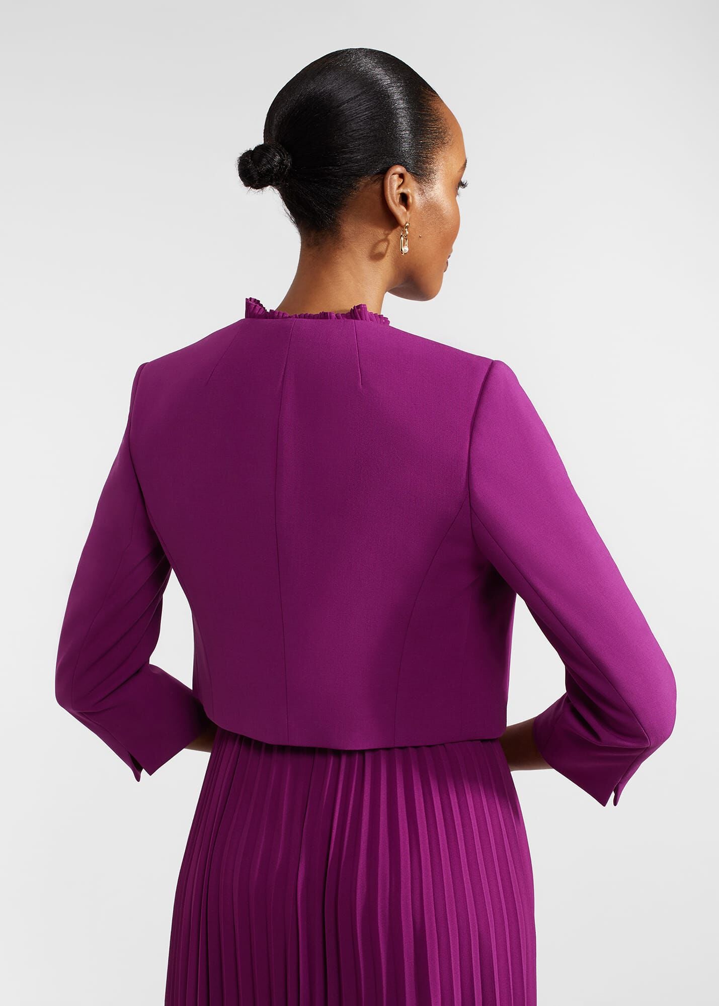Elize Crepe Jacket