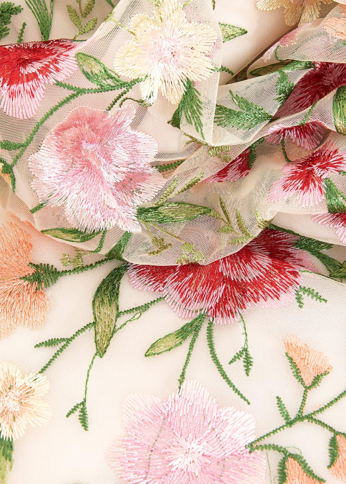 Petite Tia Embroidered Dress