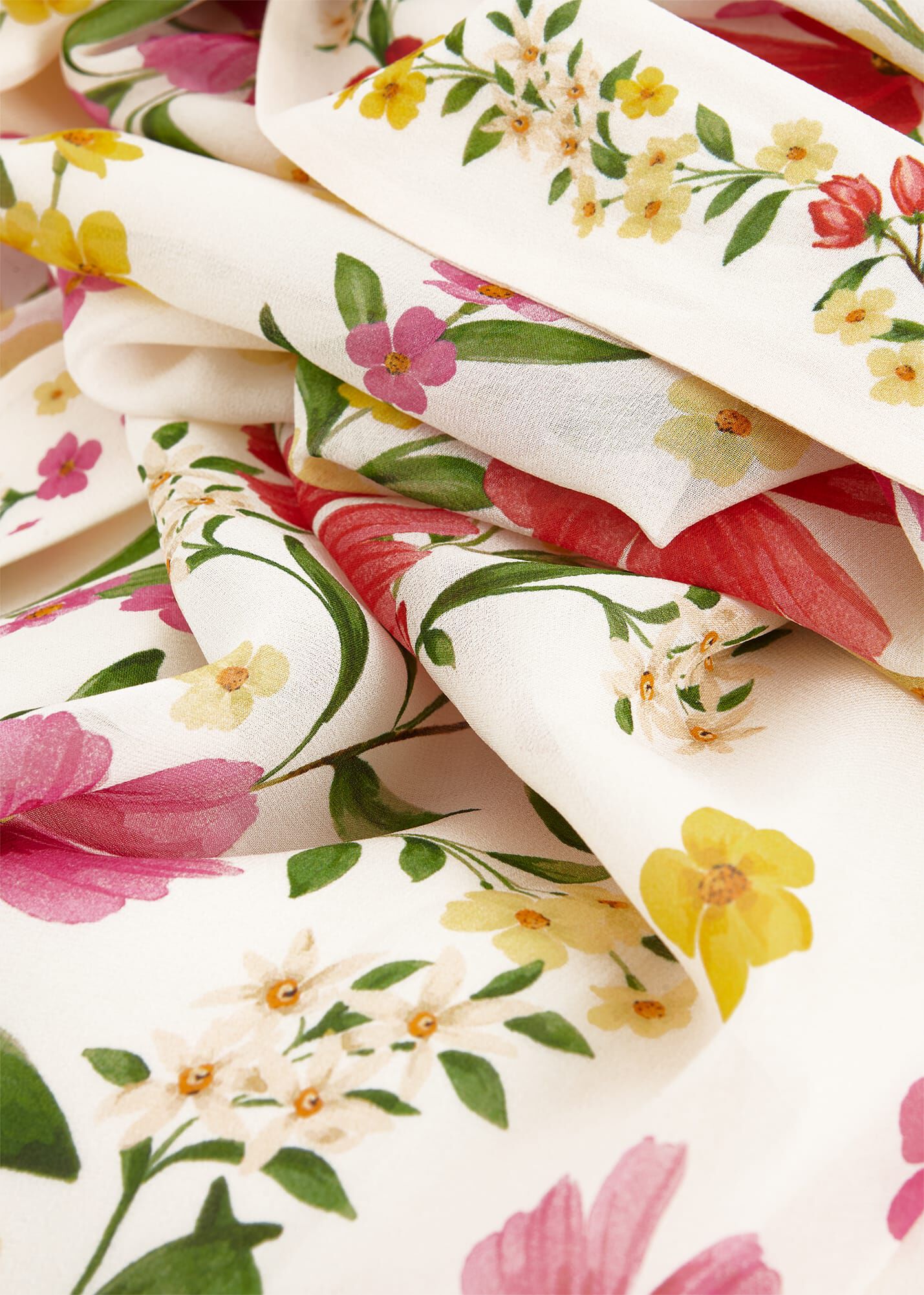 Aurelia Floral Silk Dress