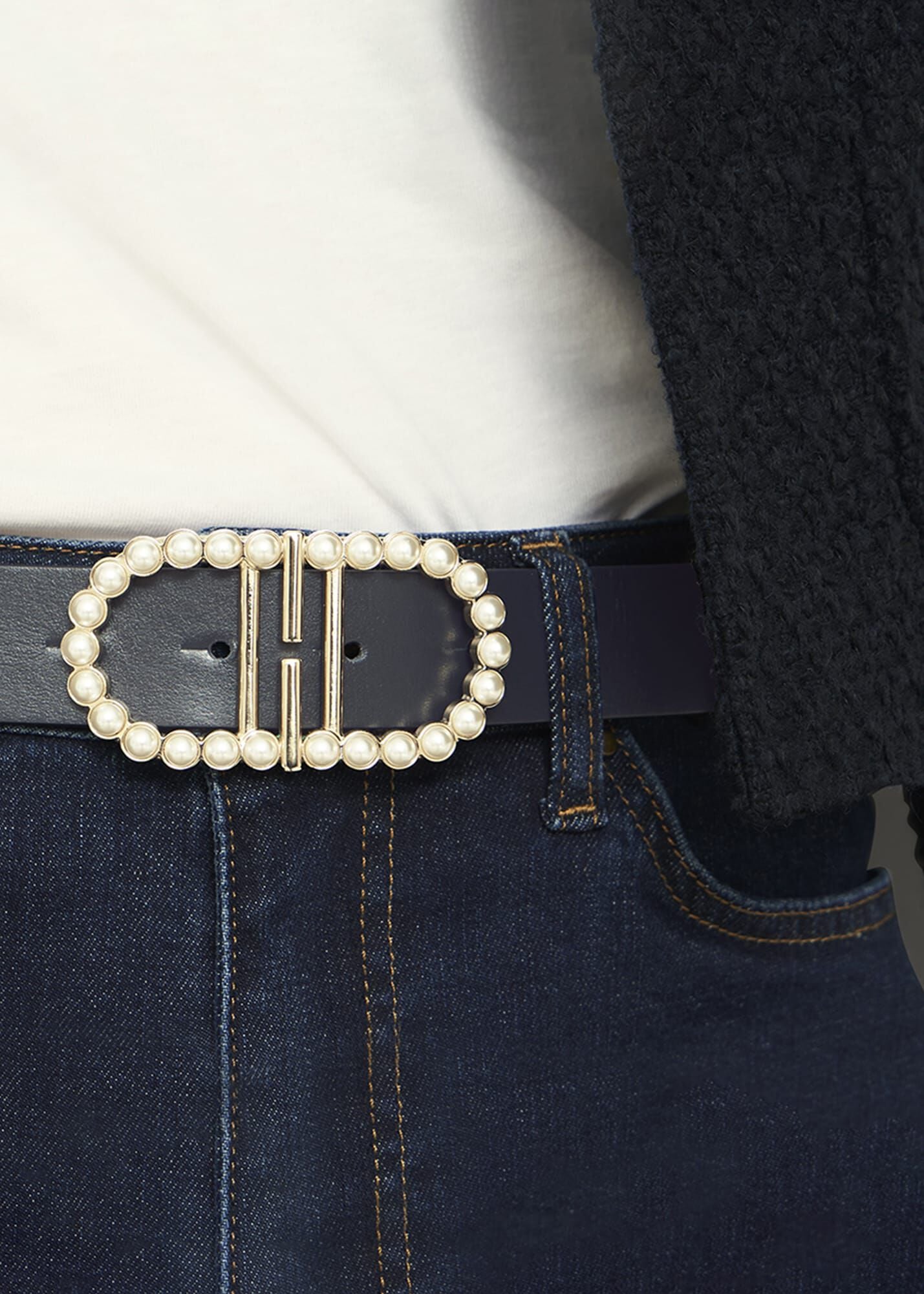Keira Pearl Waist Belt