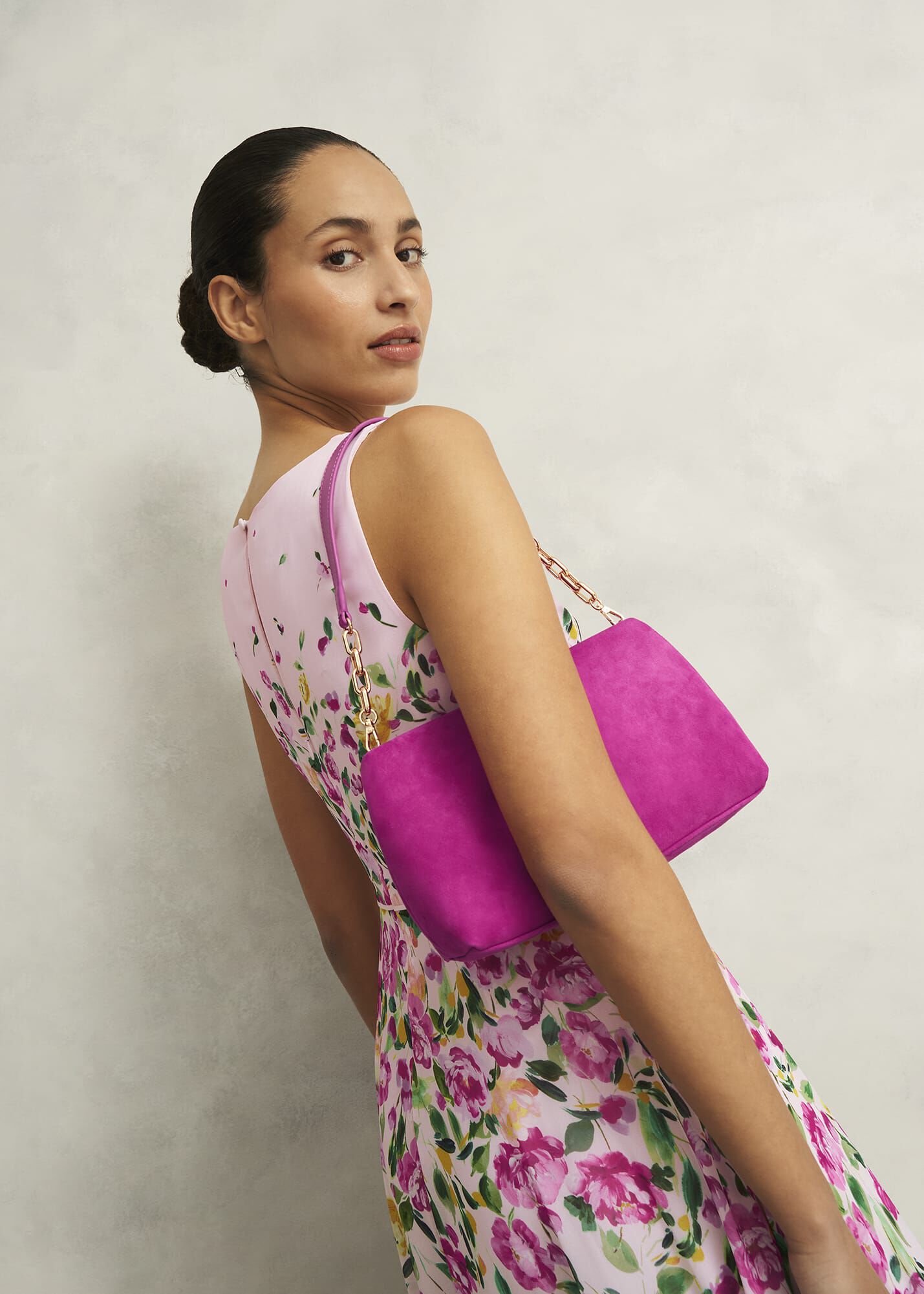 Clifton Suede Clutch