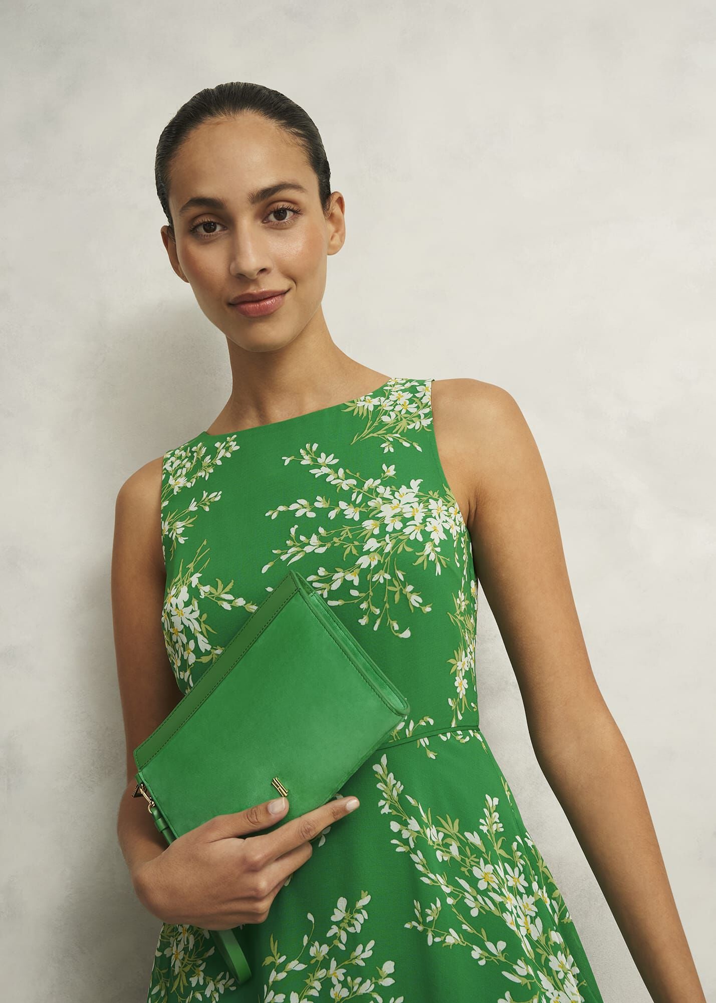 Catherine Leather Wristlet