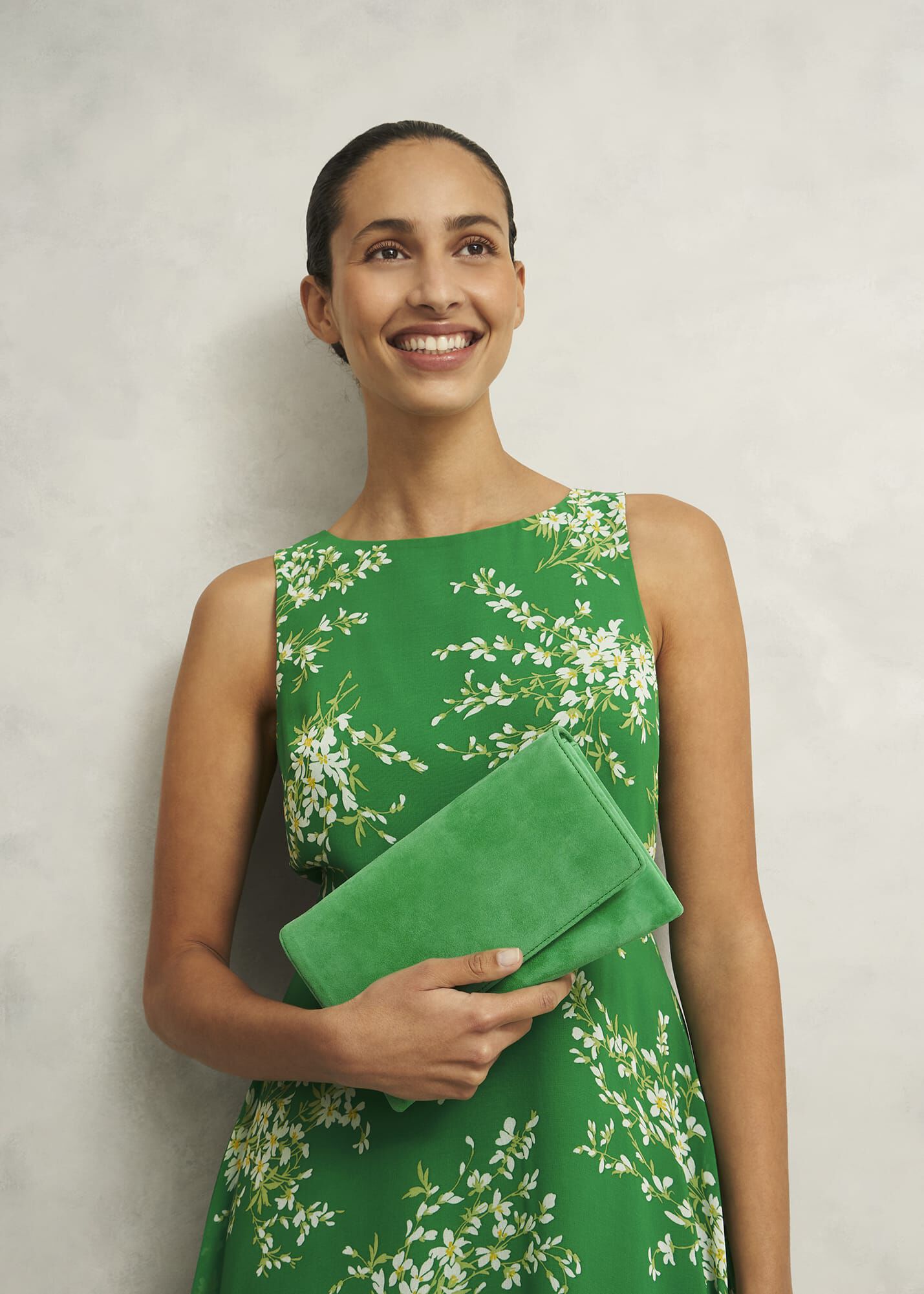 Renata Suede Clutch