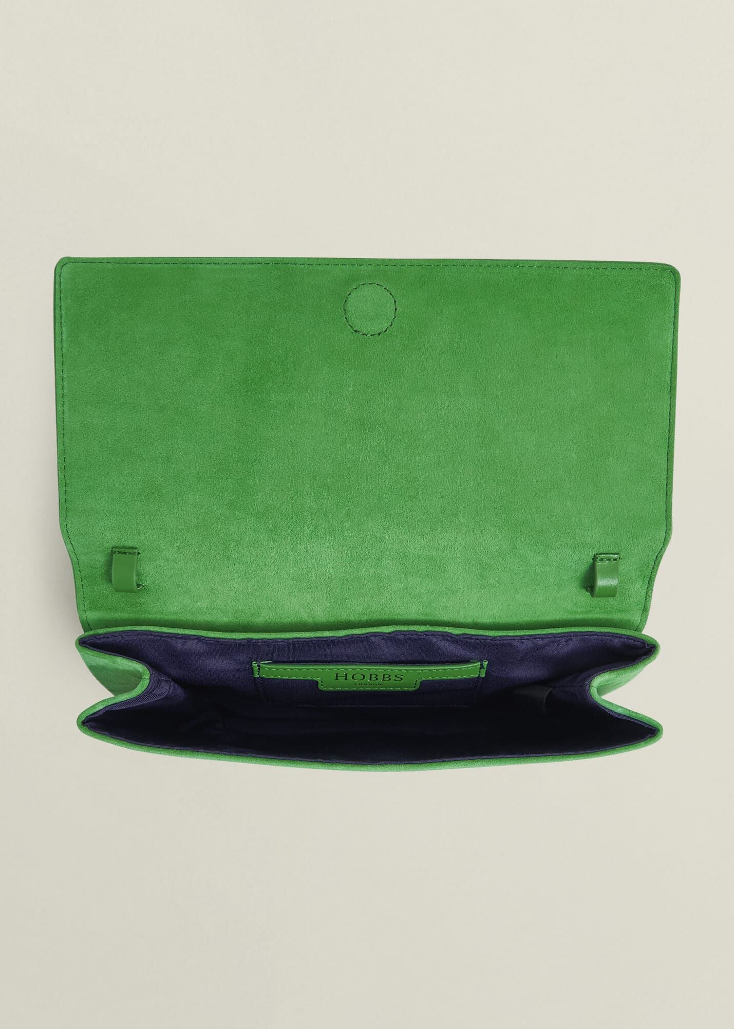 Renata Suede Clutch