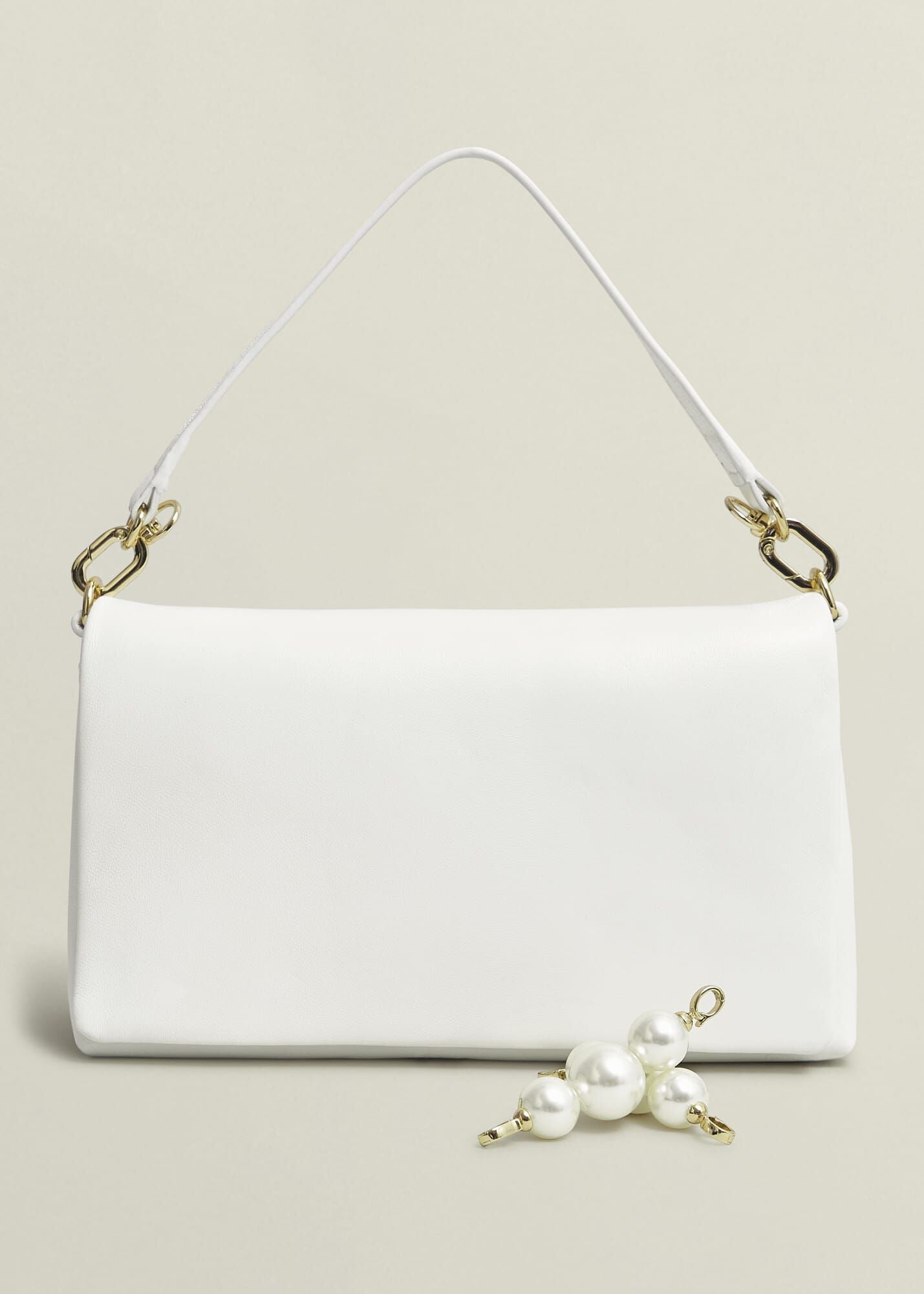 Jas Leather Clutch Bag