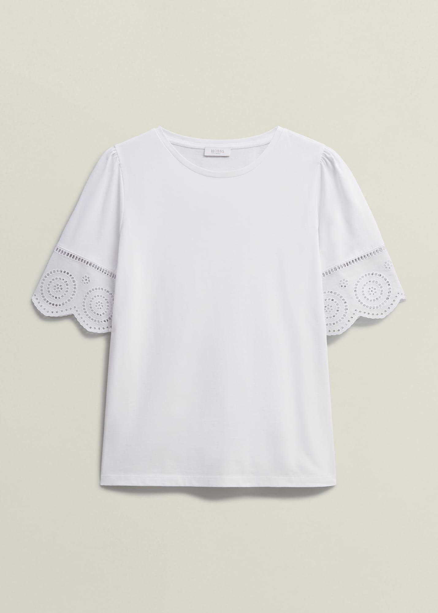 Sandra Cotton Broderie Top