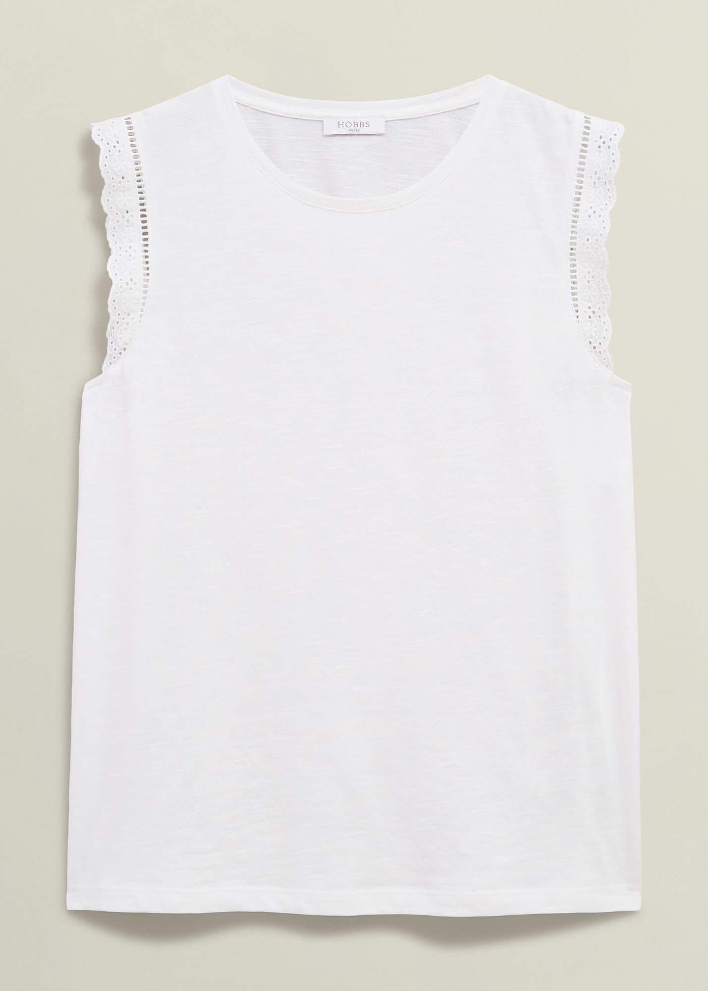 Leia Cotton Broderie Top