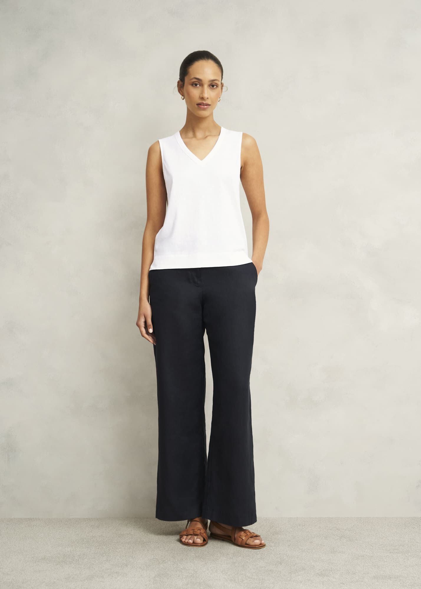 Lilla Cotton Slub Tank