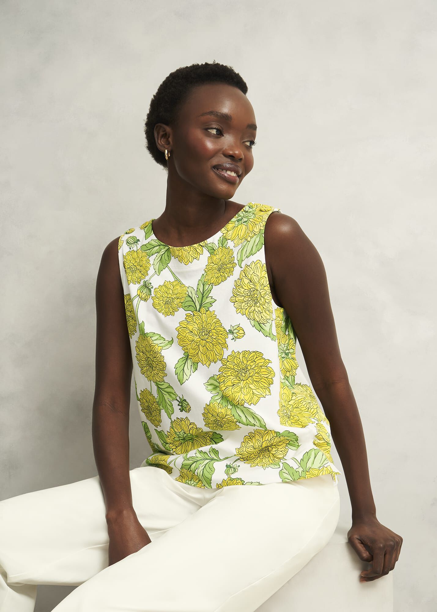 Maddy Cotton Printed Top