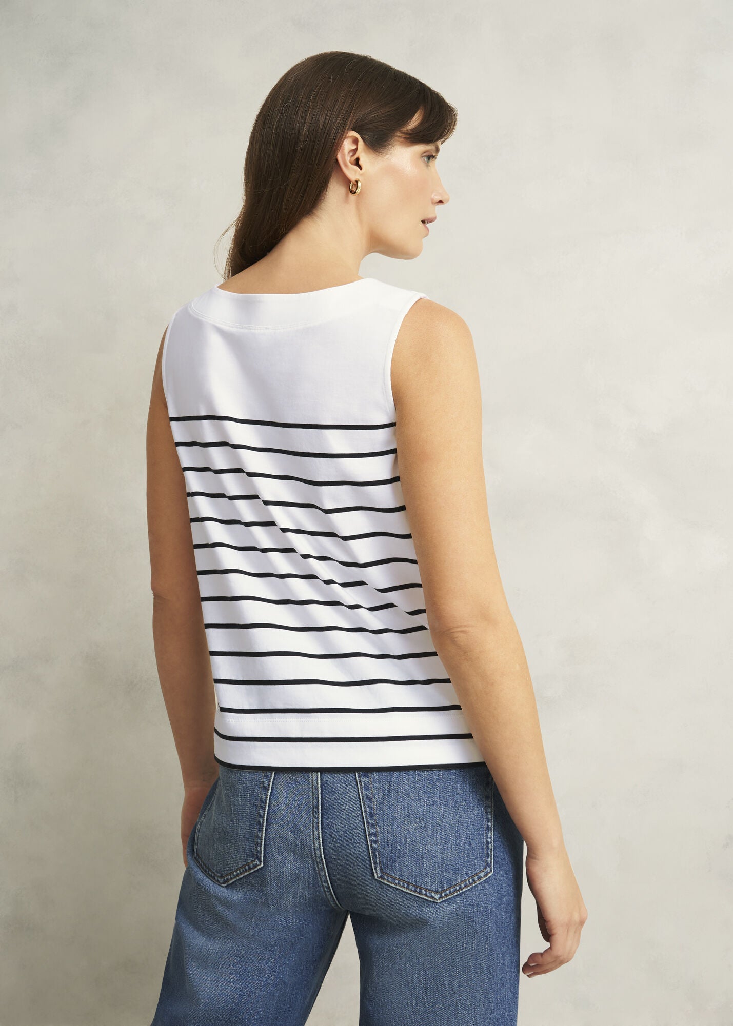 Maddy Cotton Striped Top