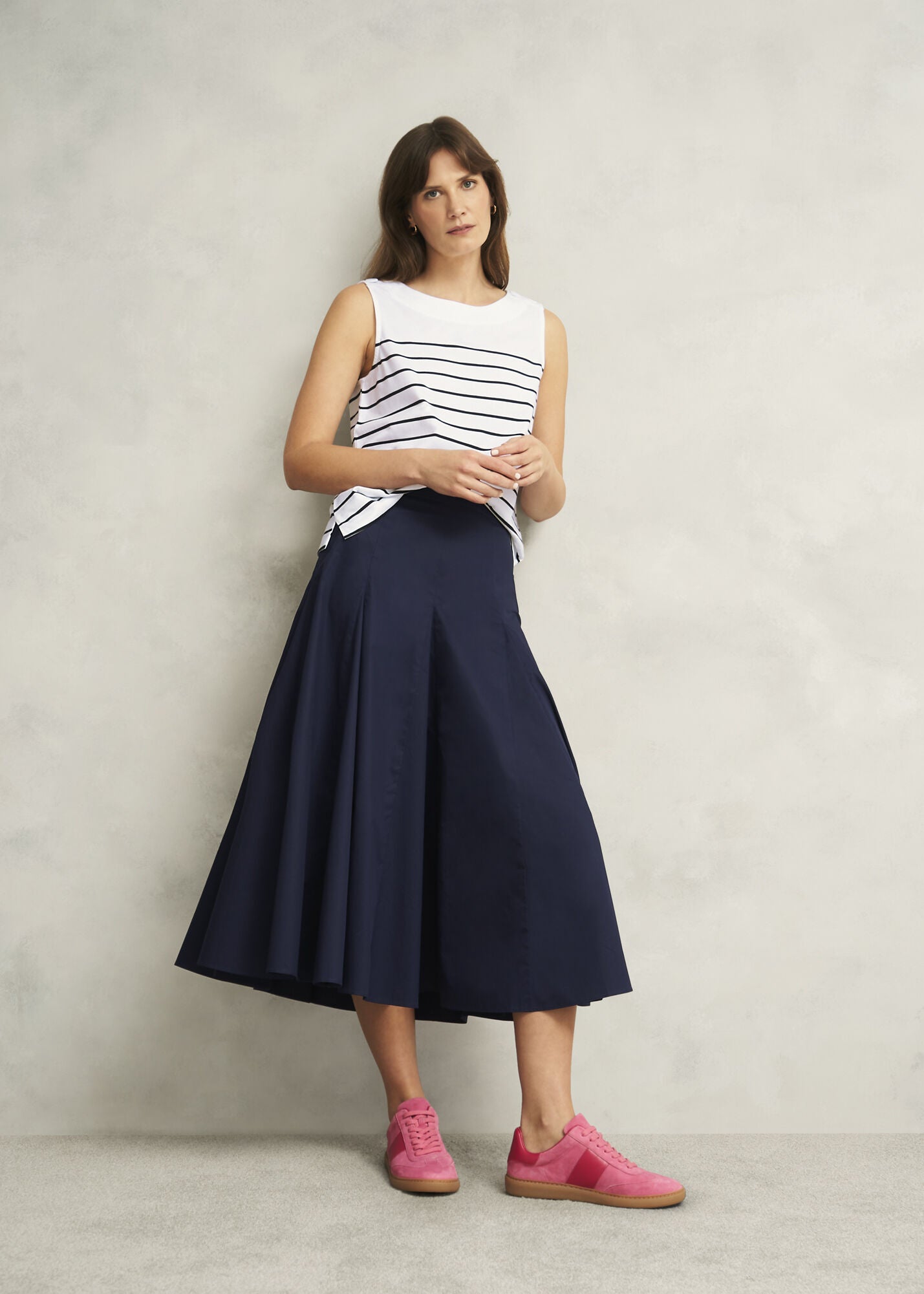 Maddy Cotton Striped Top
