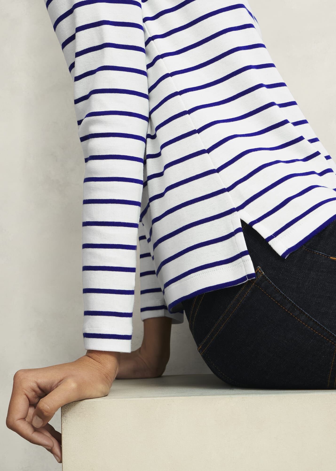 Constance Cotton Striped Top