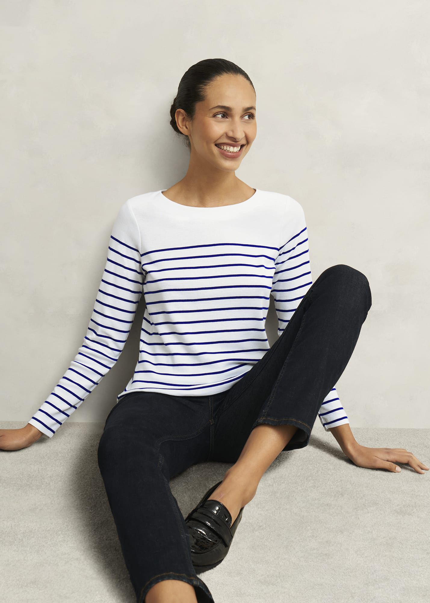 Constance Cotton Striped Top