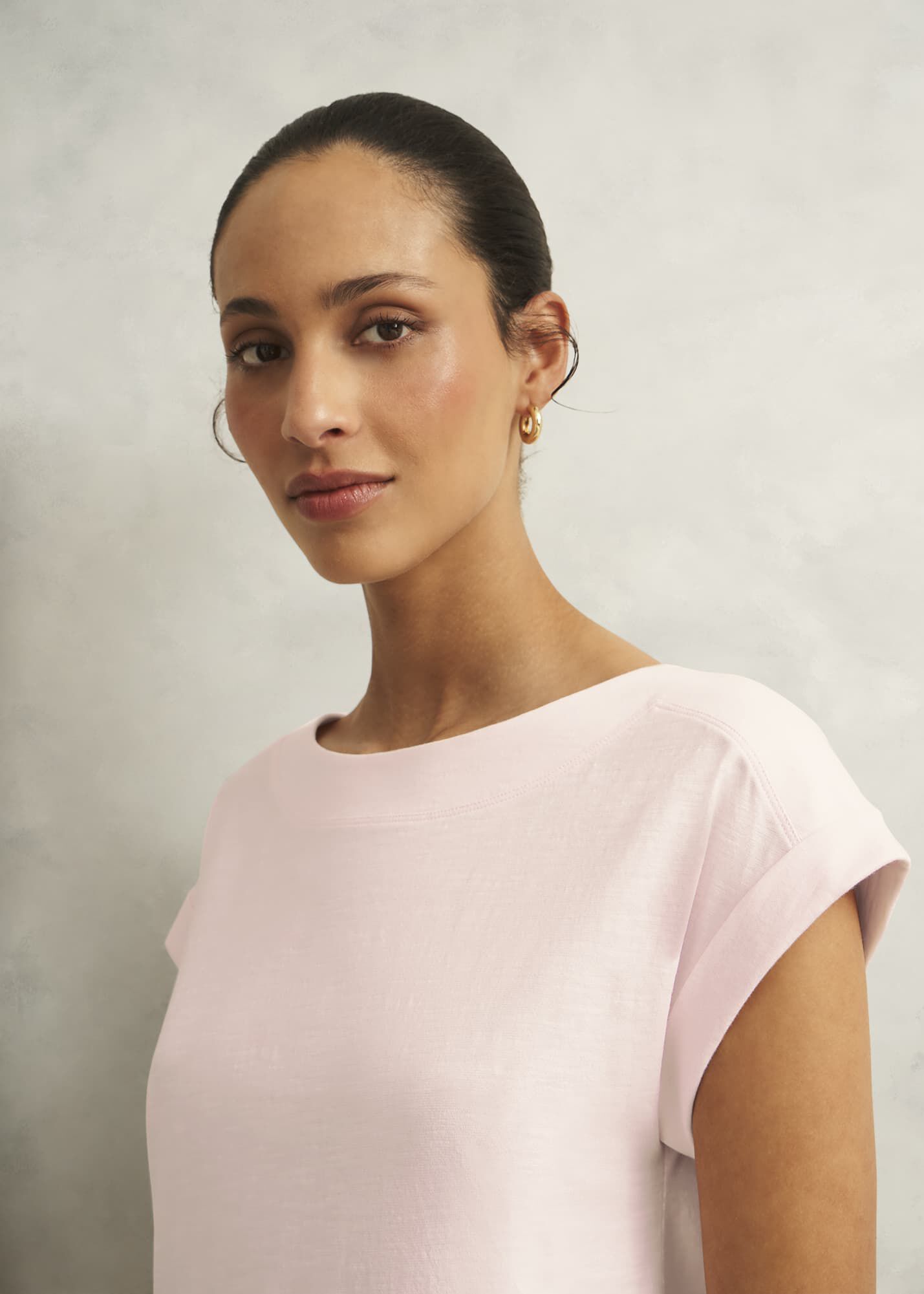 Alycia Cotton Slub T-Shirt