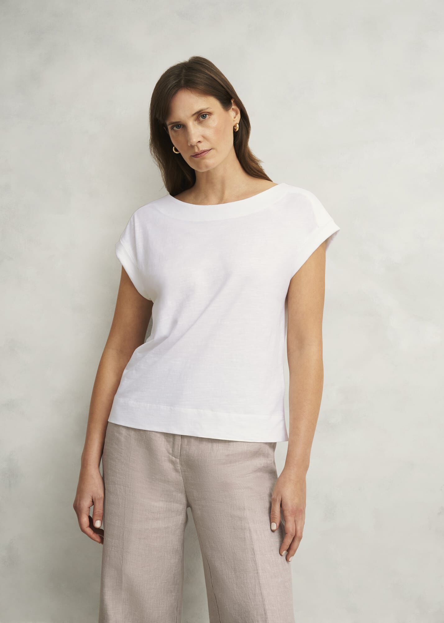 Alycia Cotton Slub T-Shirt