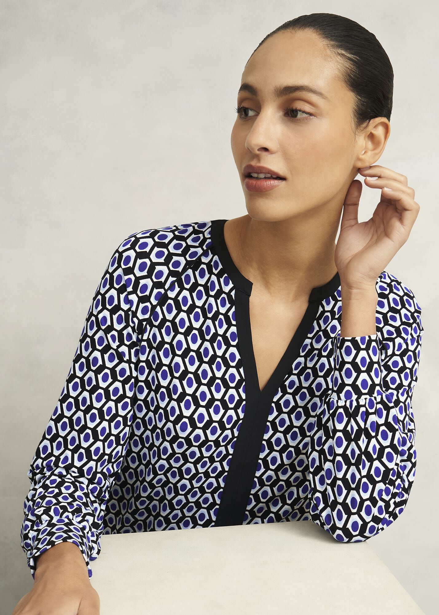Zelia Printed Top