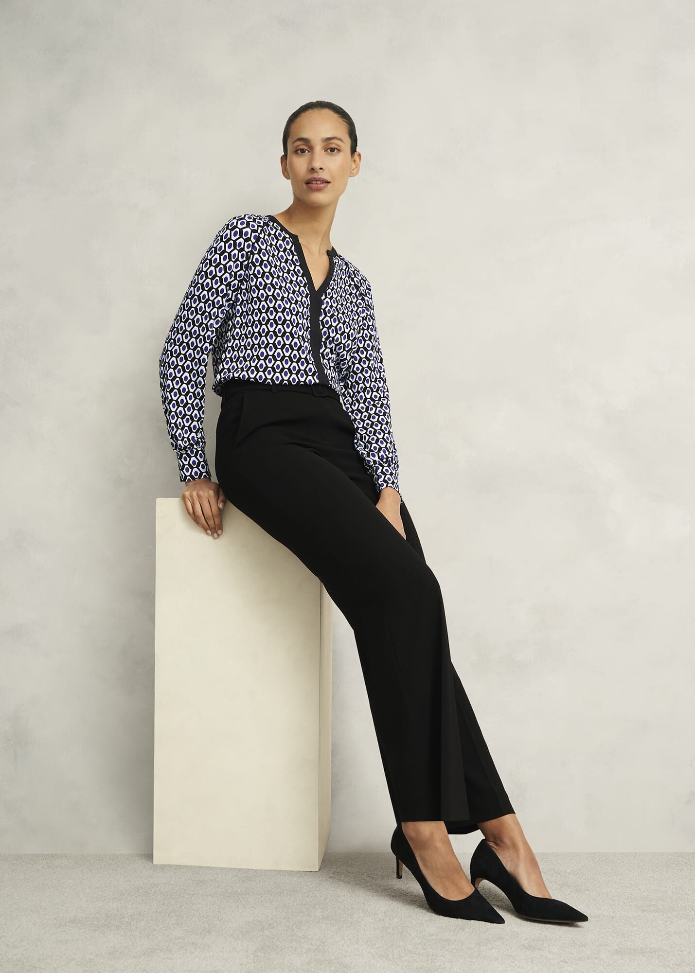 Zelia Printed Top