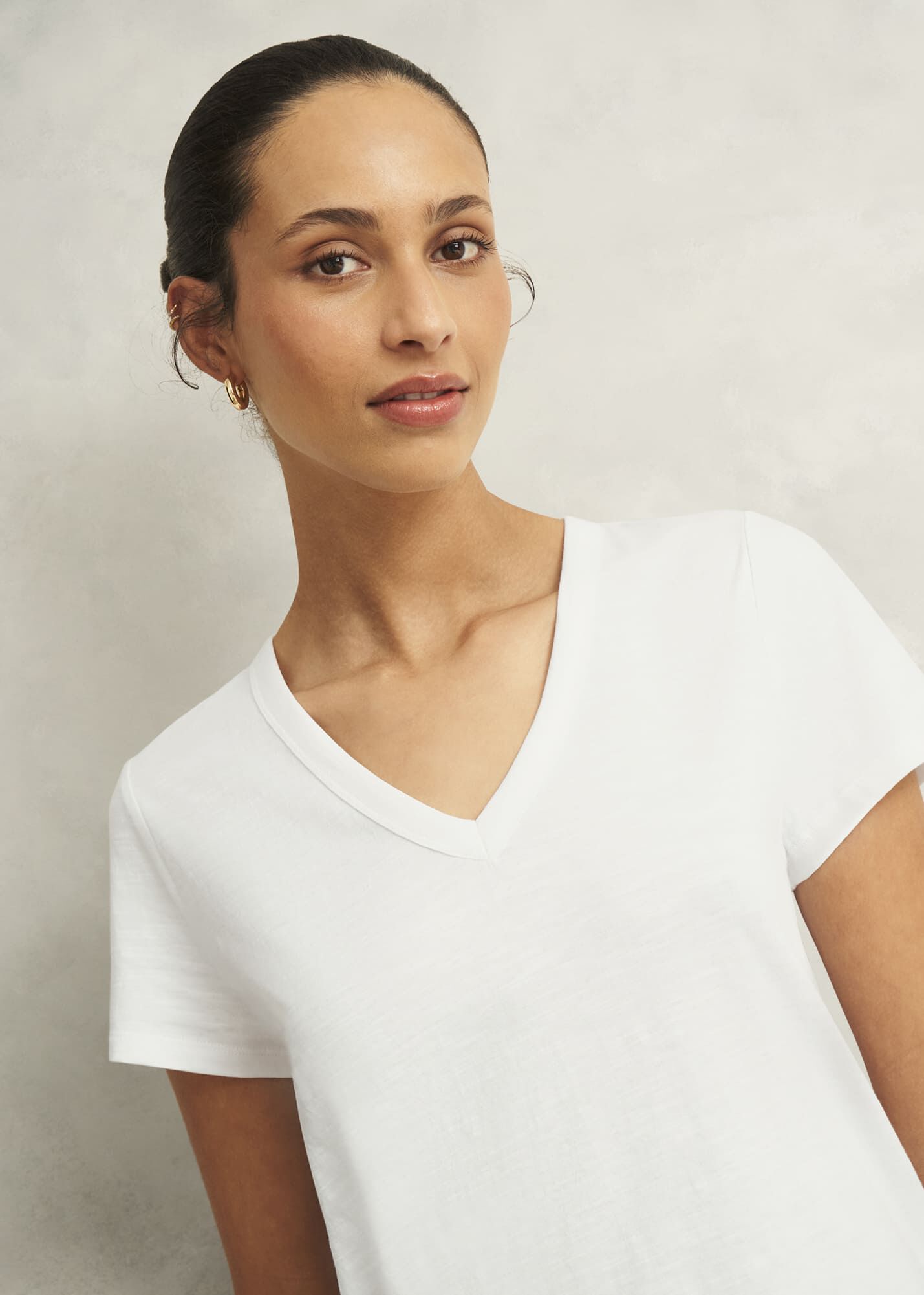 Arianna Cotton Slub T-Shirt