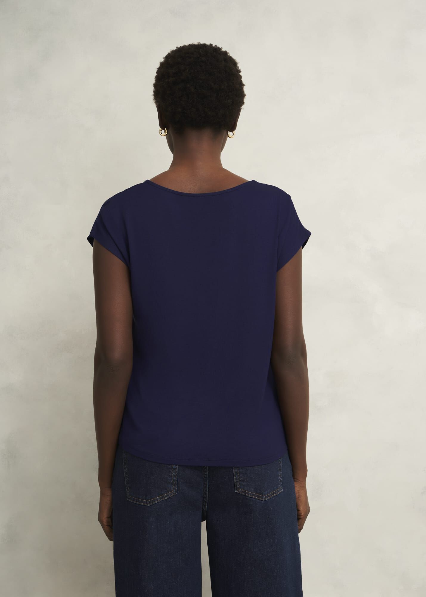 Sylvie Satin Front Top