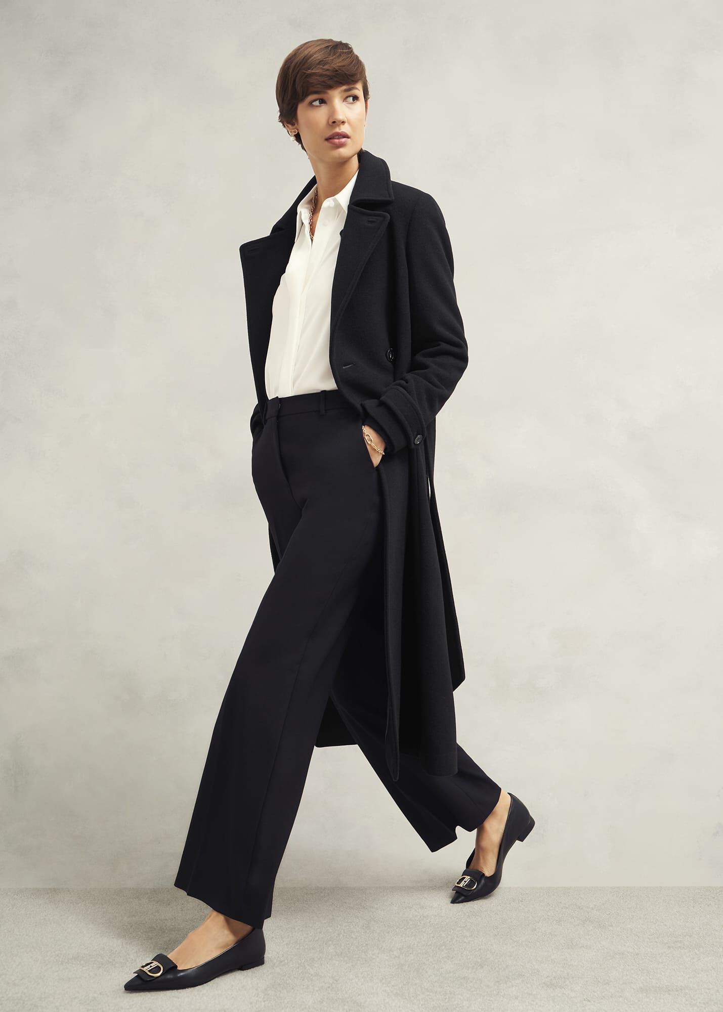 Yasmina Wool Blend Coat