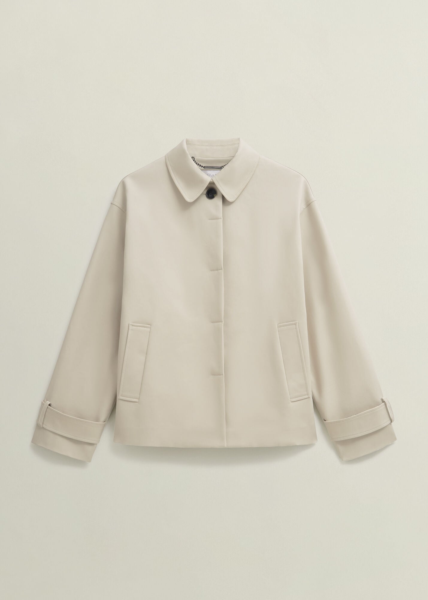 Frida Shower Resistant Short Trench Coat