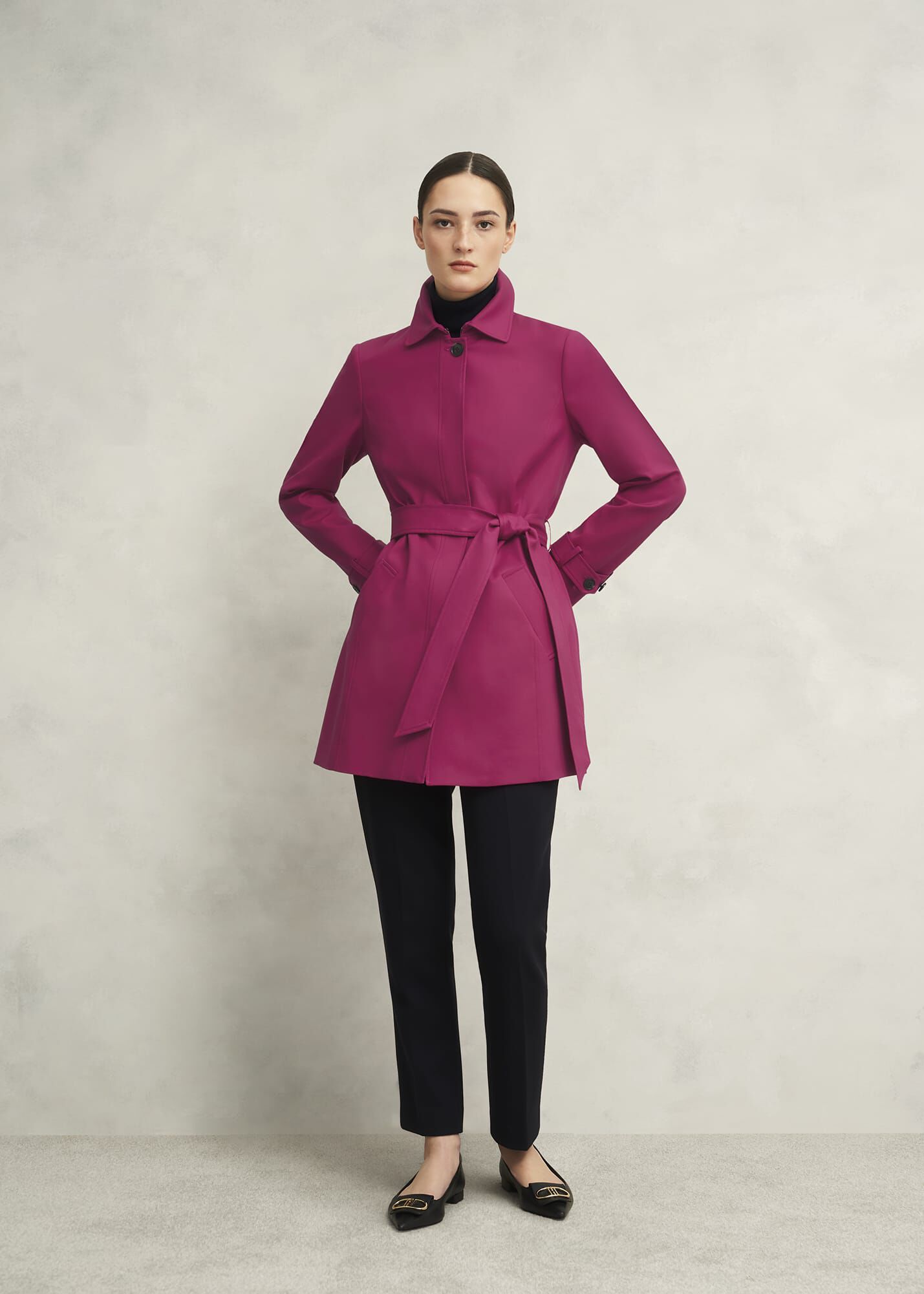 Jane Shower Resistant Trench Coat