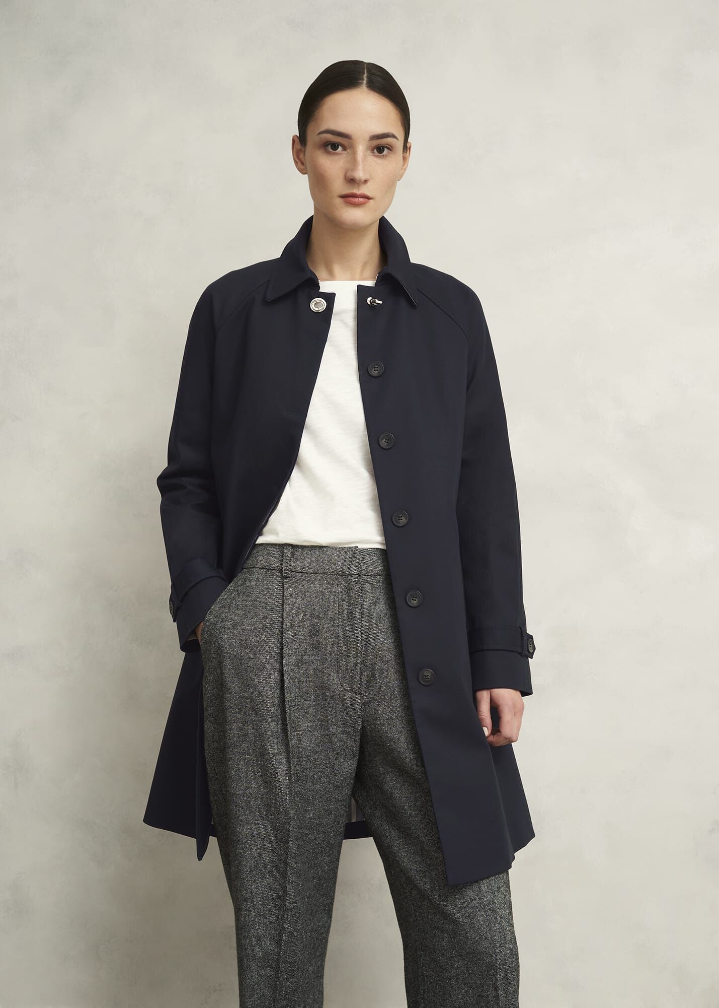 Vivienne Shower Resistant Trench Coat