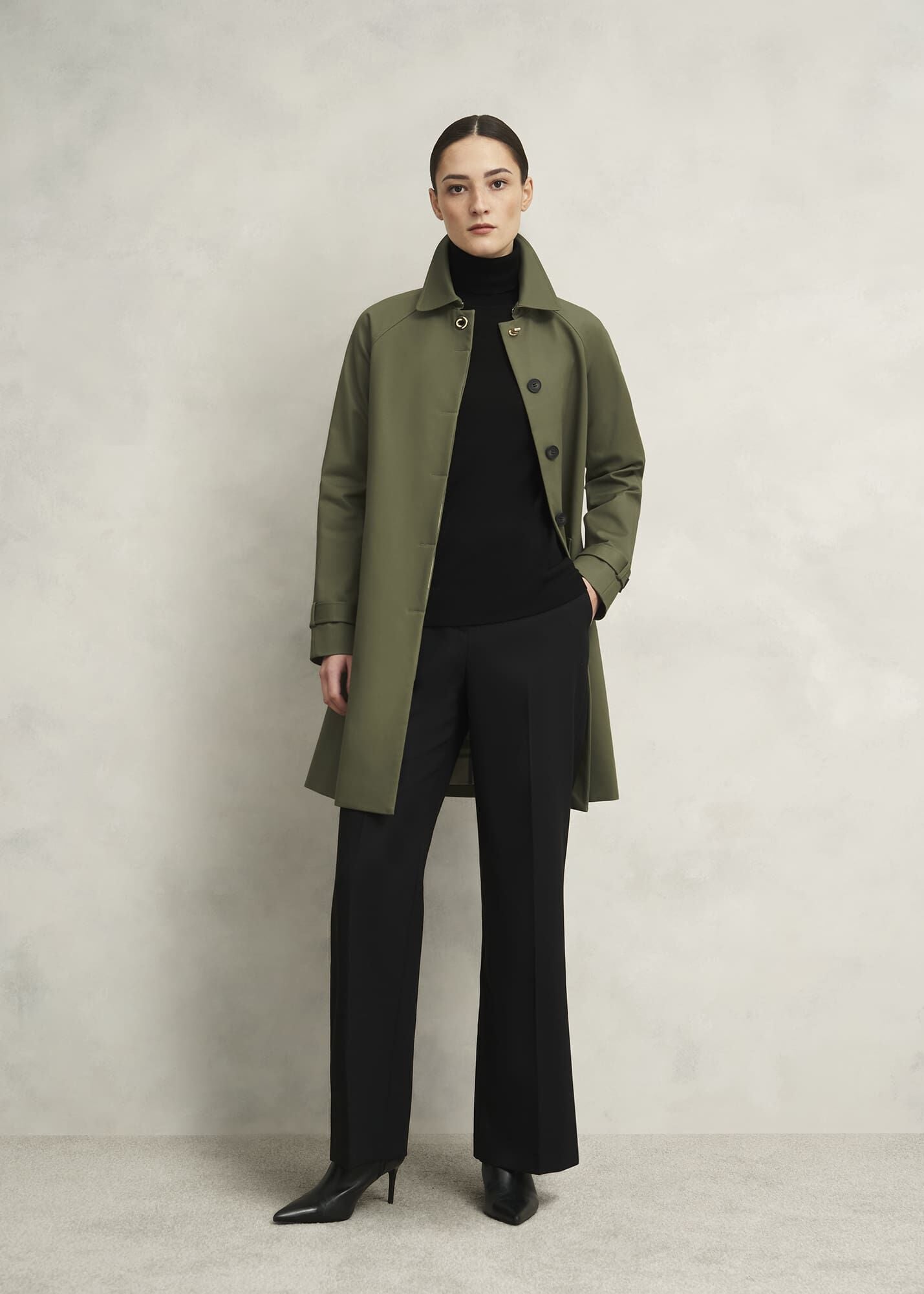 Vivienne Shower Resistant Trench Coat