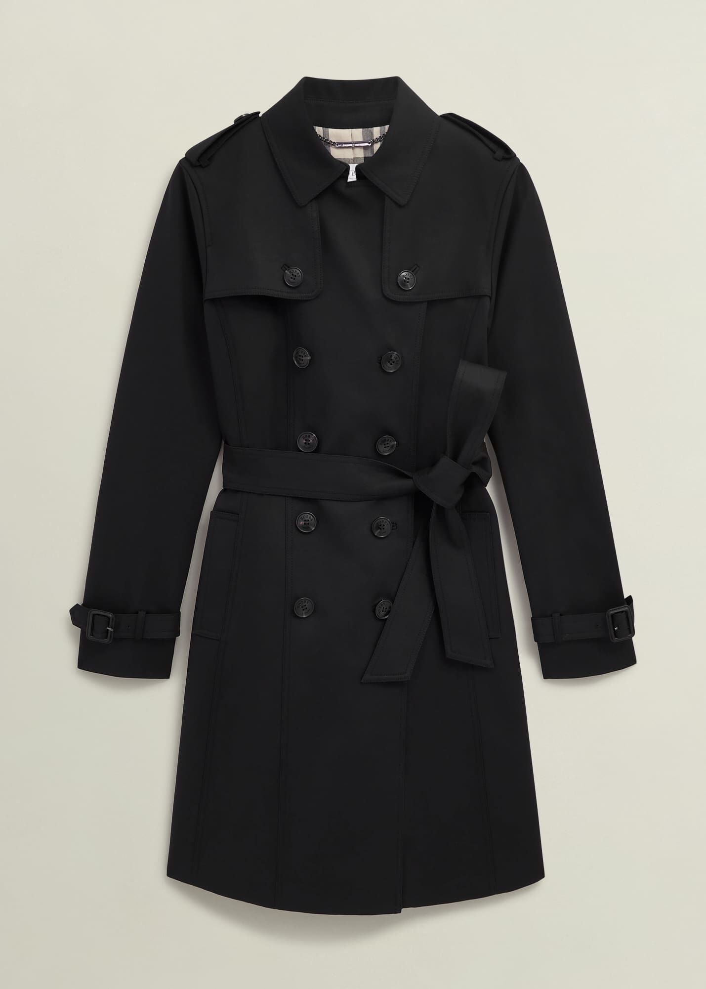 Skylar Shower Resistant Trench Coat