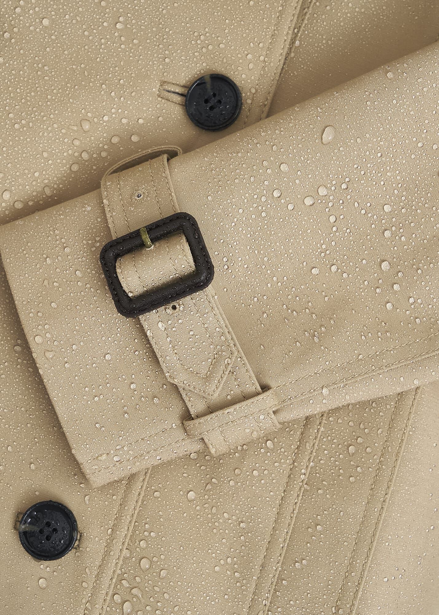 Skylar Shower Resistant Trench Coat