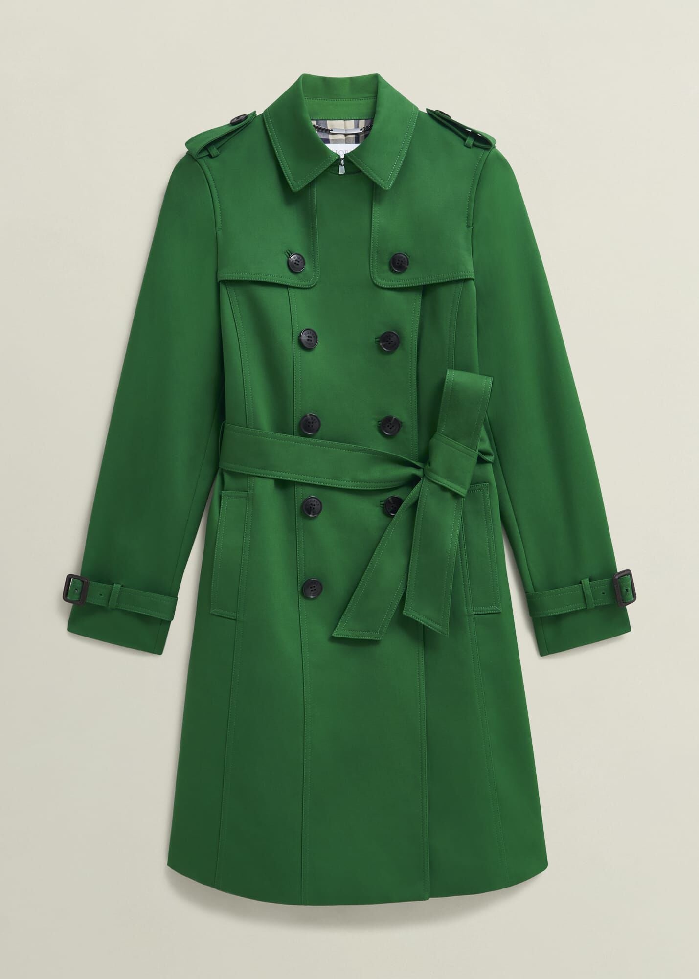 Skylar Shower Resistant Trench Coat